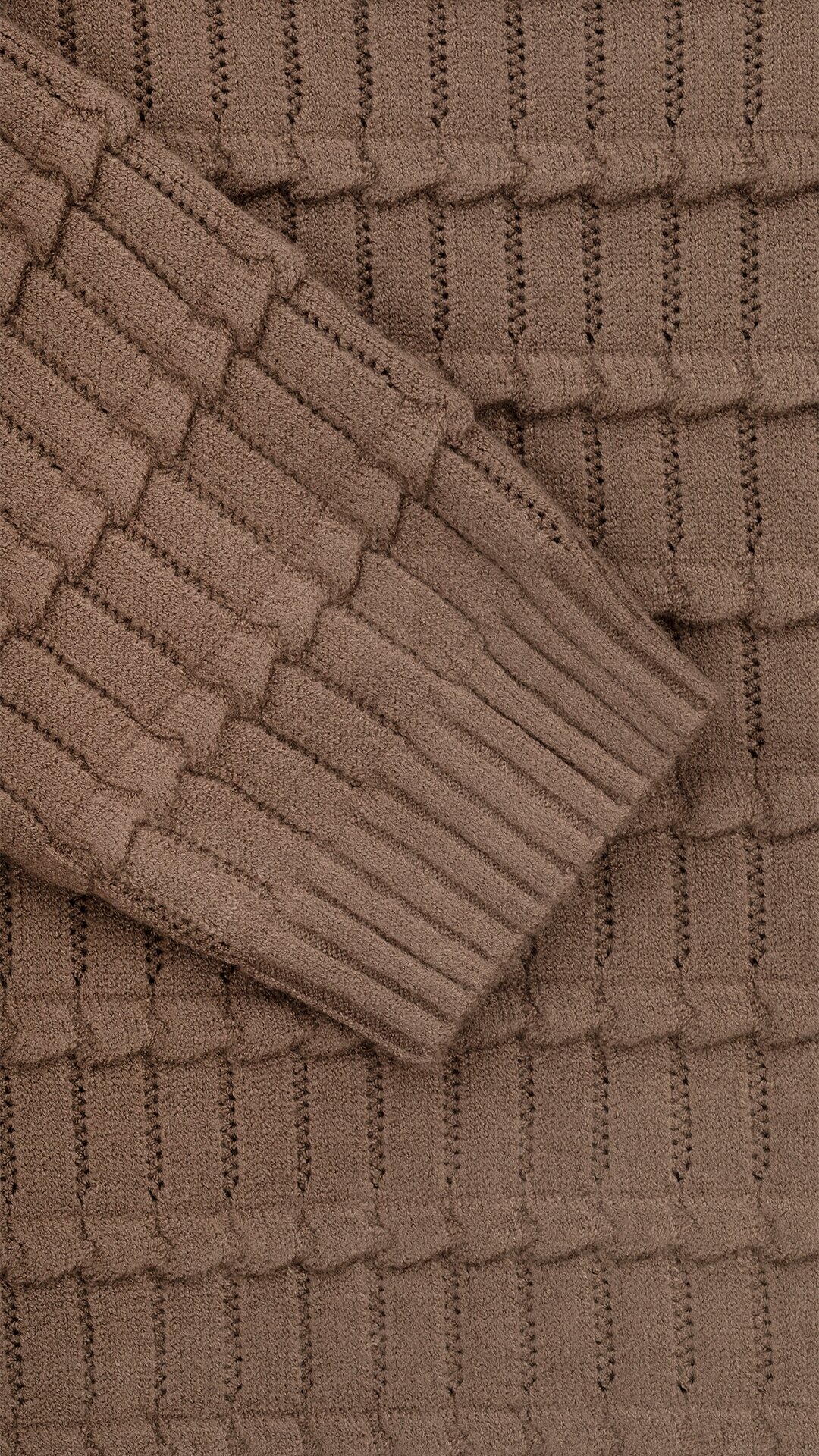 Джемпер однотонний жіночий On me 9128-1 One Size Капучино  Фото №2