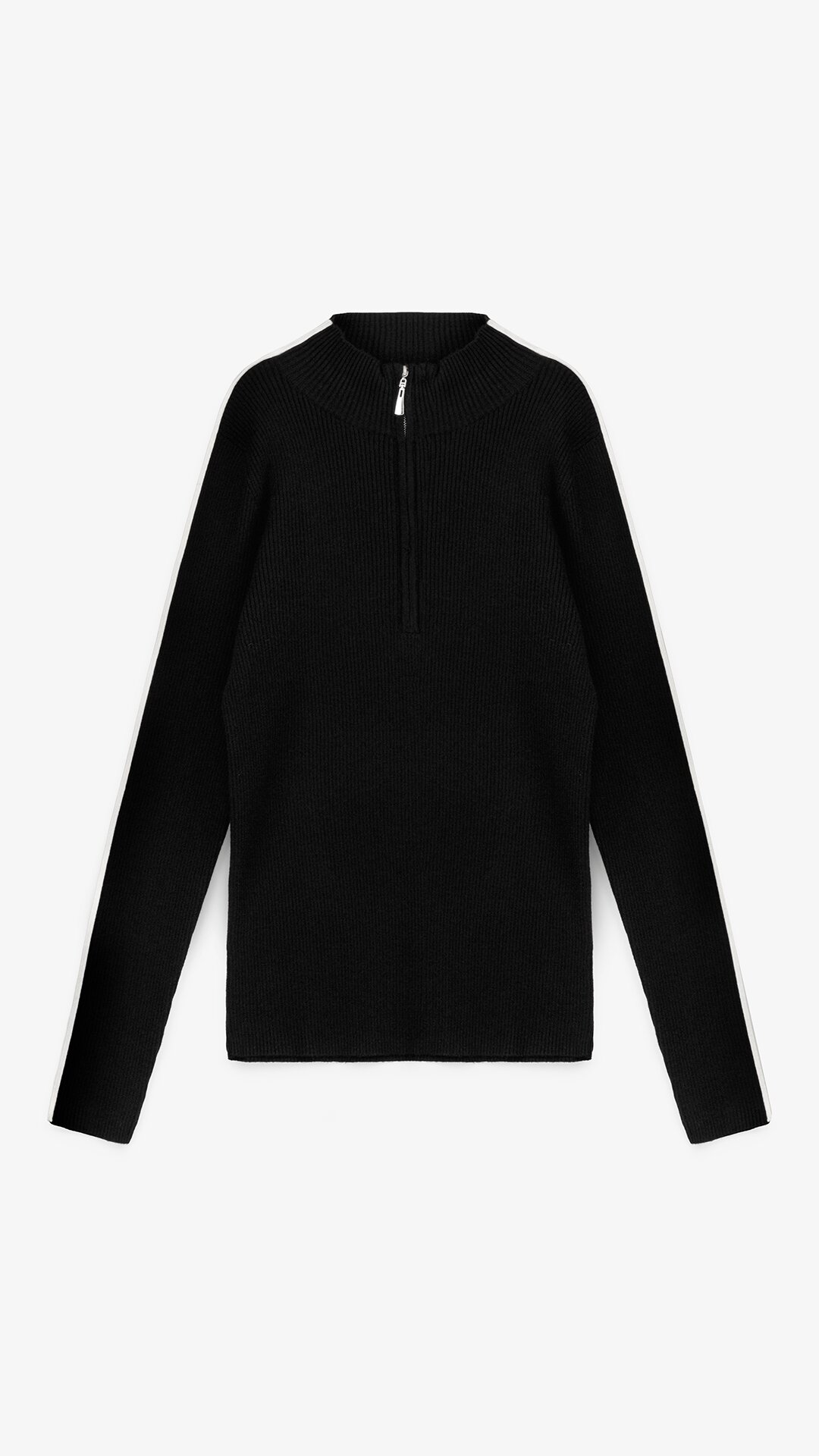 Купити Джемпер однотонний жіночий On me T2399-1 XL Чорний Артикул: 2000999153358 Фото повноекранне №7