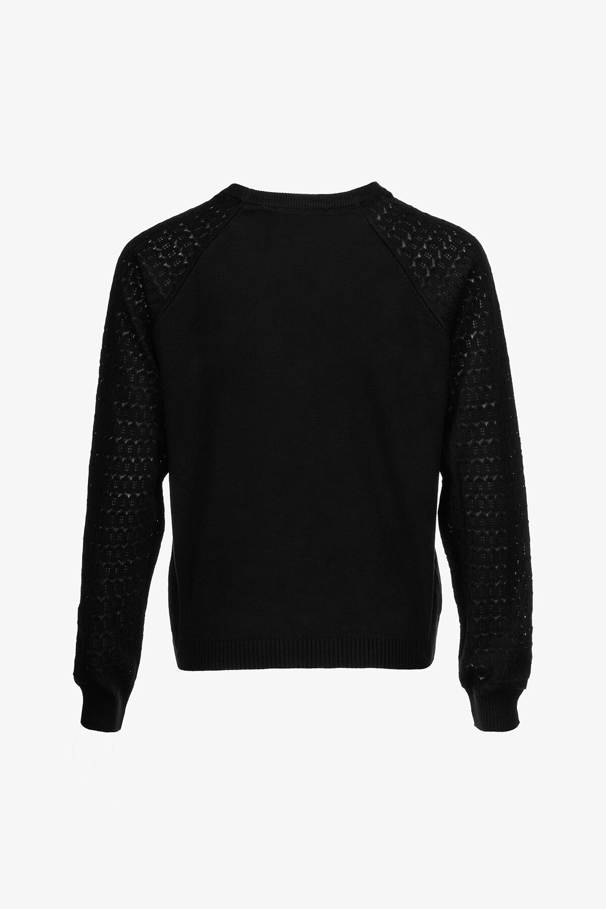 Джемпер однотонний жіночий Park karon 10924 One Size Чорний  Фото №7