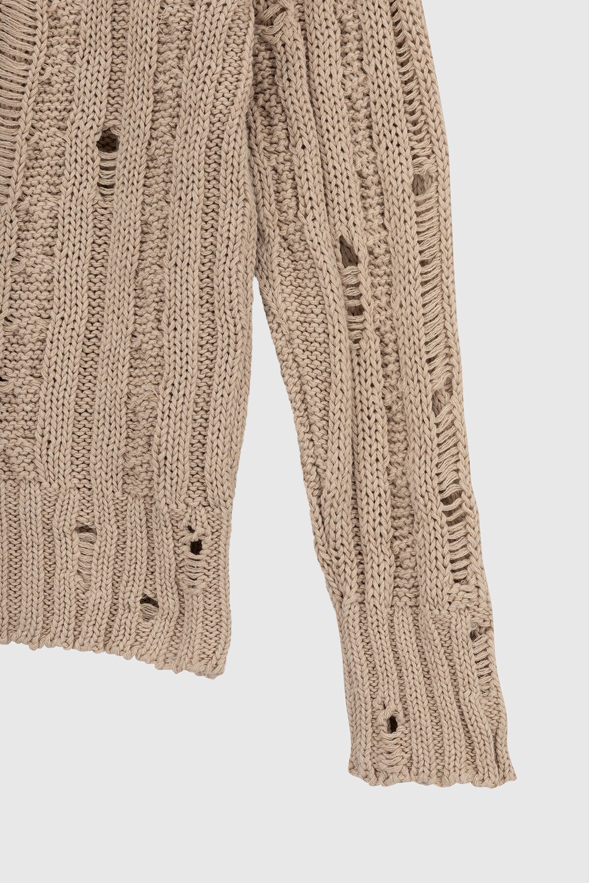 Джемпер однотонный женский Femme 1002 One Size Бежевый (2000989870647D)  Фото №7