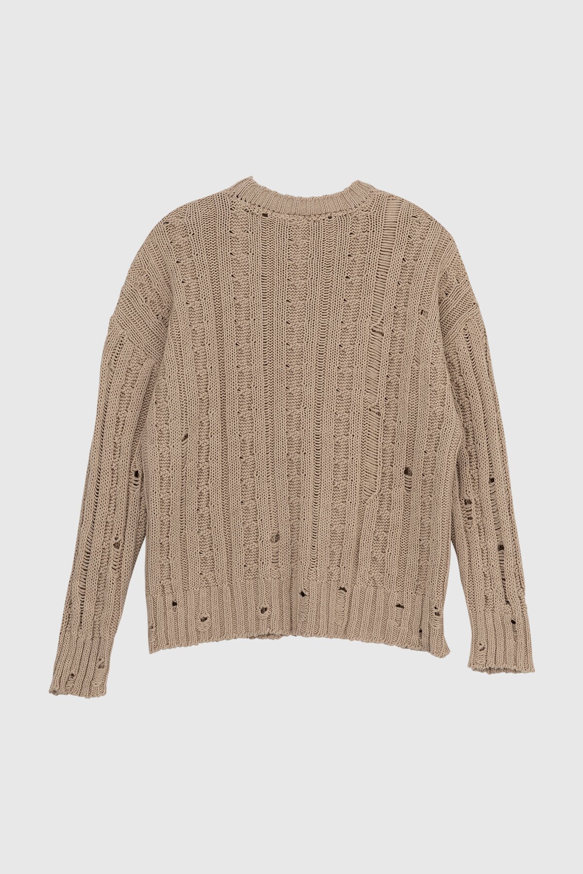 Джемпер однотонный женский Femme 1002 One Size Бежевый (2000989870647D)  Фото №10
