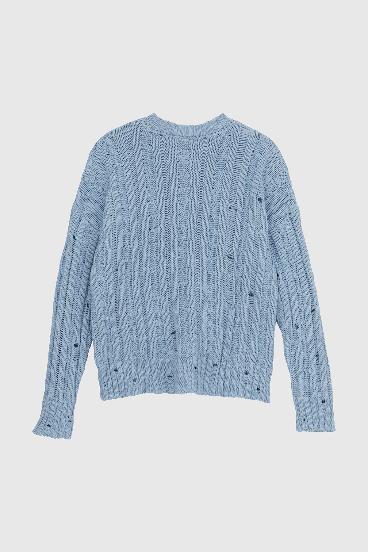Джемпер однотонный женский Femme 1002 One Size Голубой (2000989870654D)  Фото №10