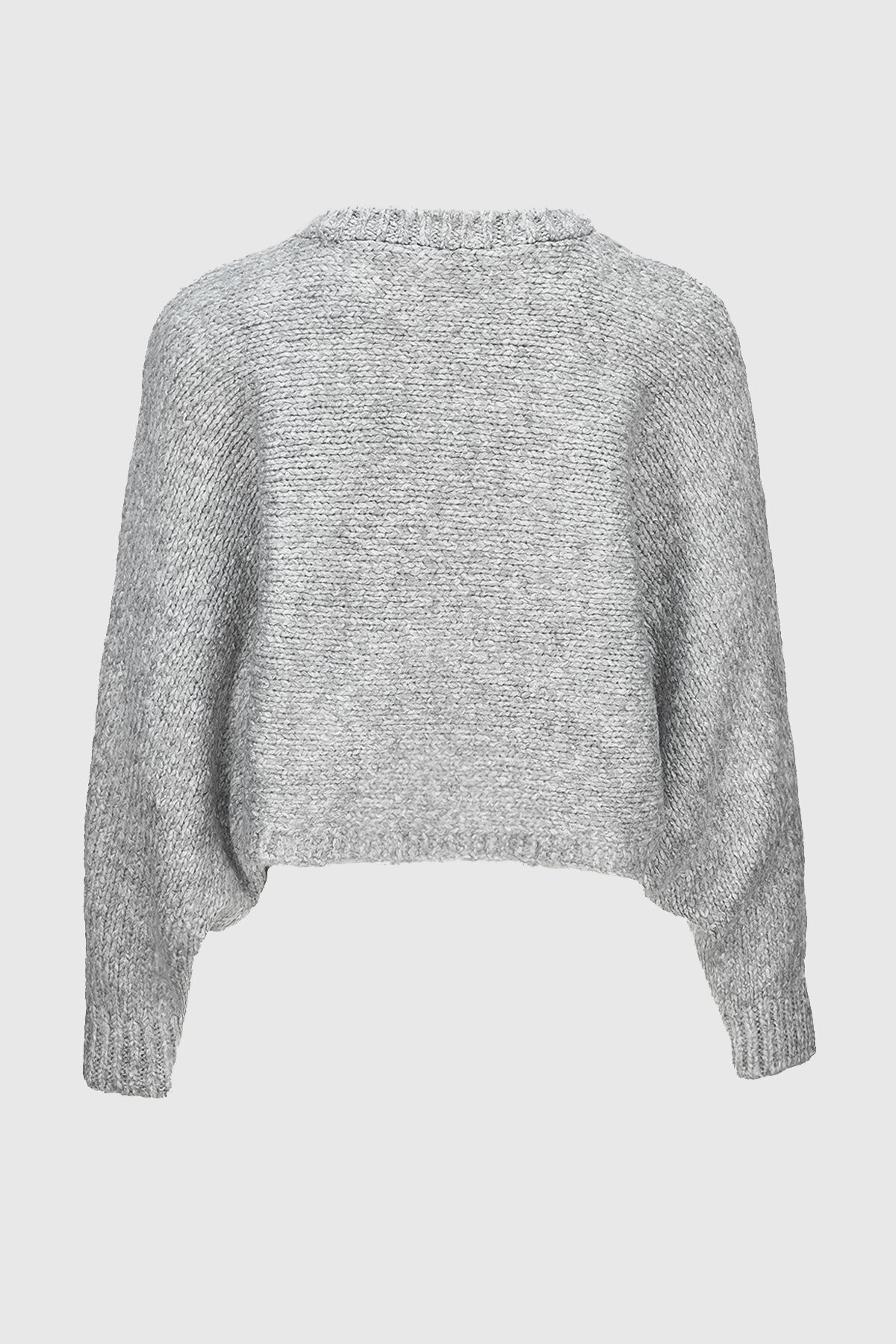 Джемпер однотонный женский Femme 10100 One Size Серый (2000990184450W)  Фото №6