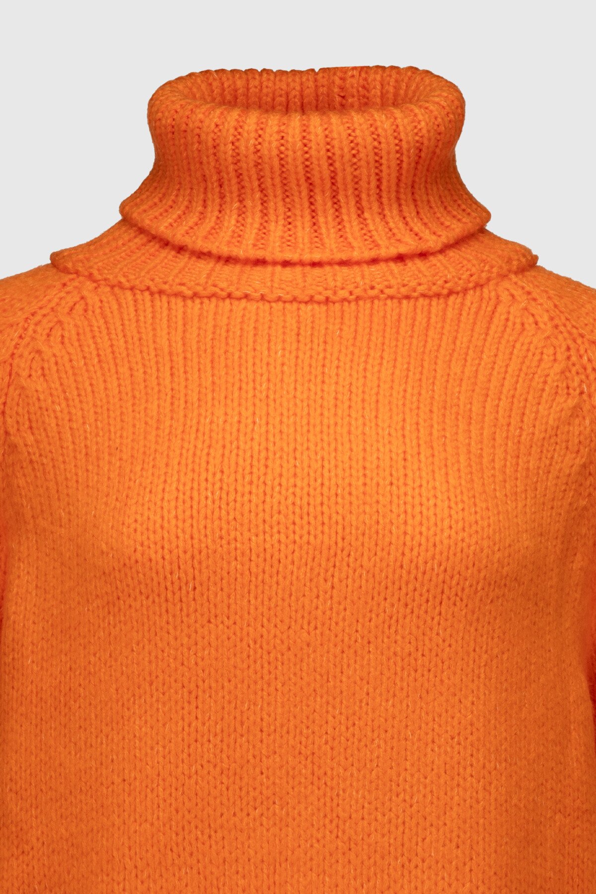 Джемпер однотонный женский Park karon 23006 One Size Оранжевый (2000990719348W)  Фото №6