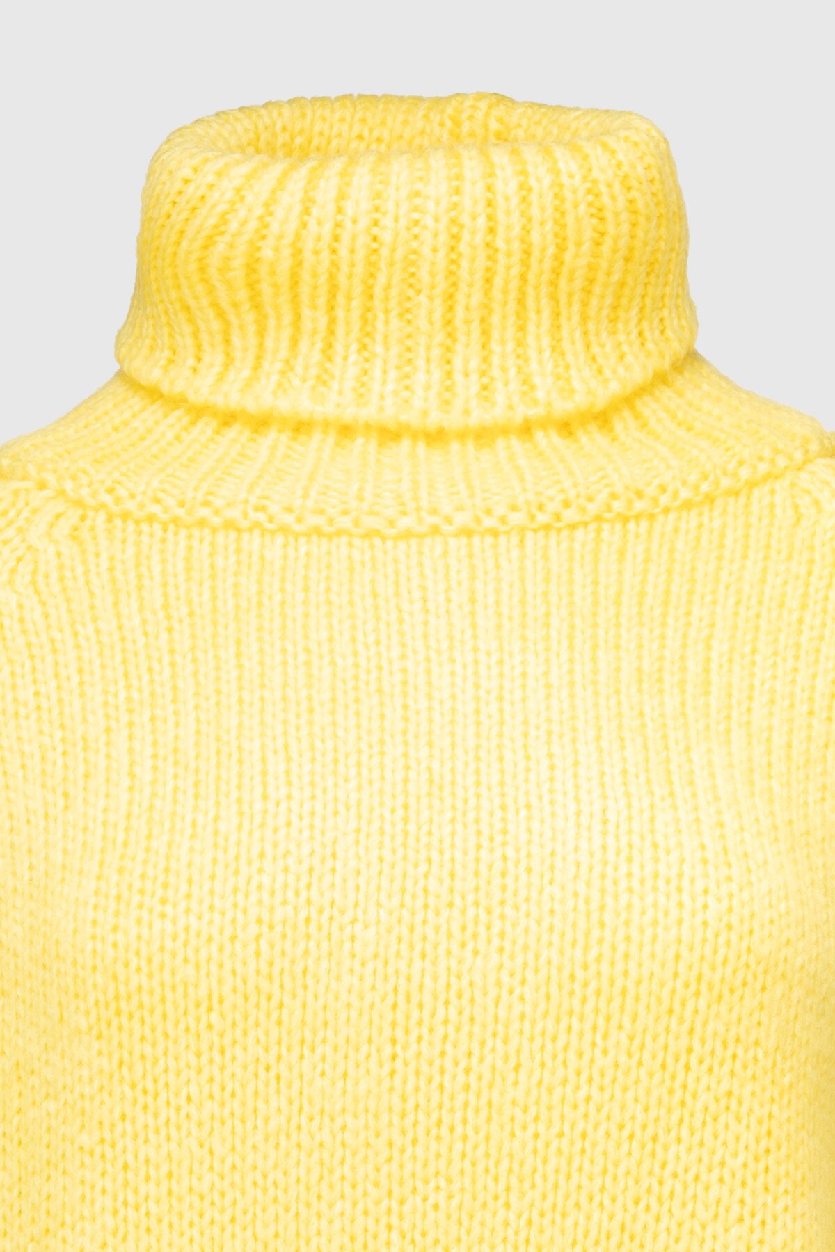 Джемпер однотонний жіночий Park karon 23006 One Size Жовтий (2000990719324W)  Фото №8