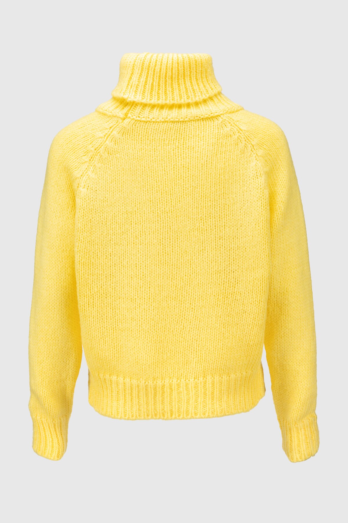 Джемпер однотонний жіночий Park karon 23006 One Size Жовтий (2000990719324W)  Фото №9