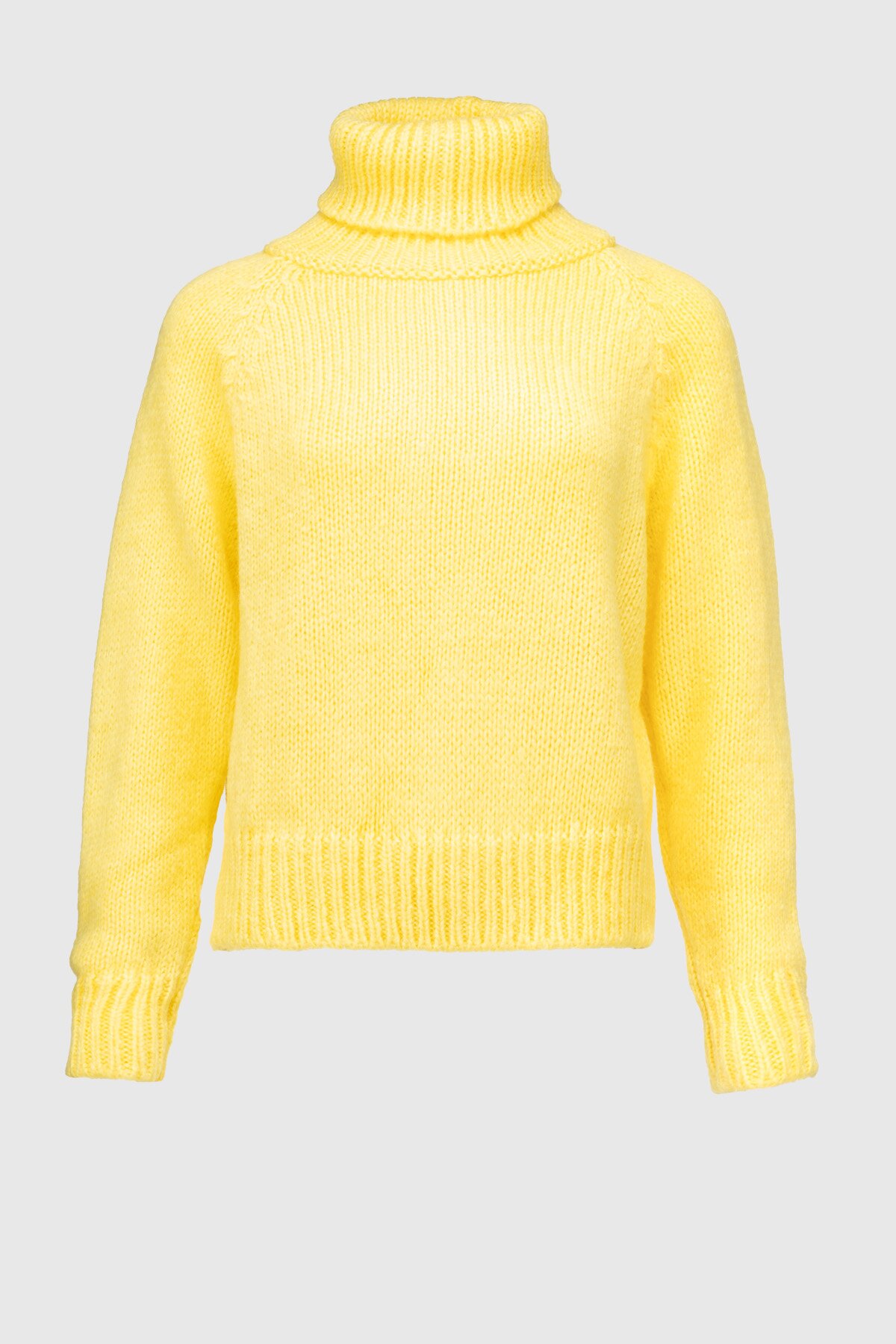 Джемпер однотонний жіночий Park karon 23006 One Size Жовтий (2000990719324W)  Фото №7