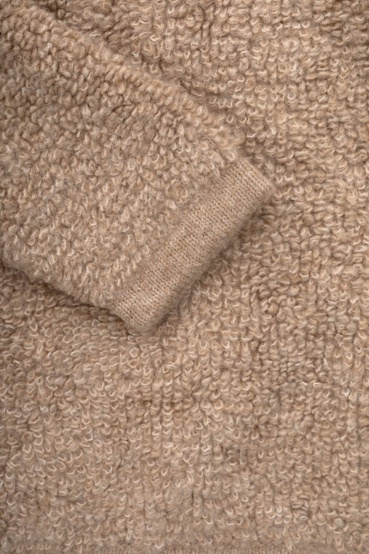 Джемпер однотонный женский Park karon 8028 One Size Бежевый (2000989850663W)  Фото №8