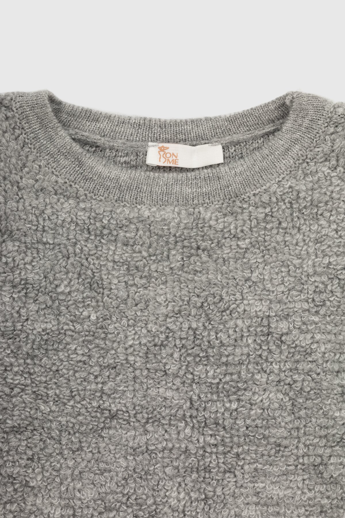 Джемпер однотонний жіночий Park karon 8028 One Size Сірий (2000989850670W)  Фото №8