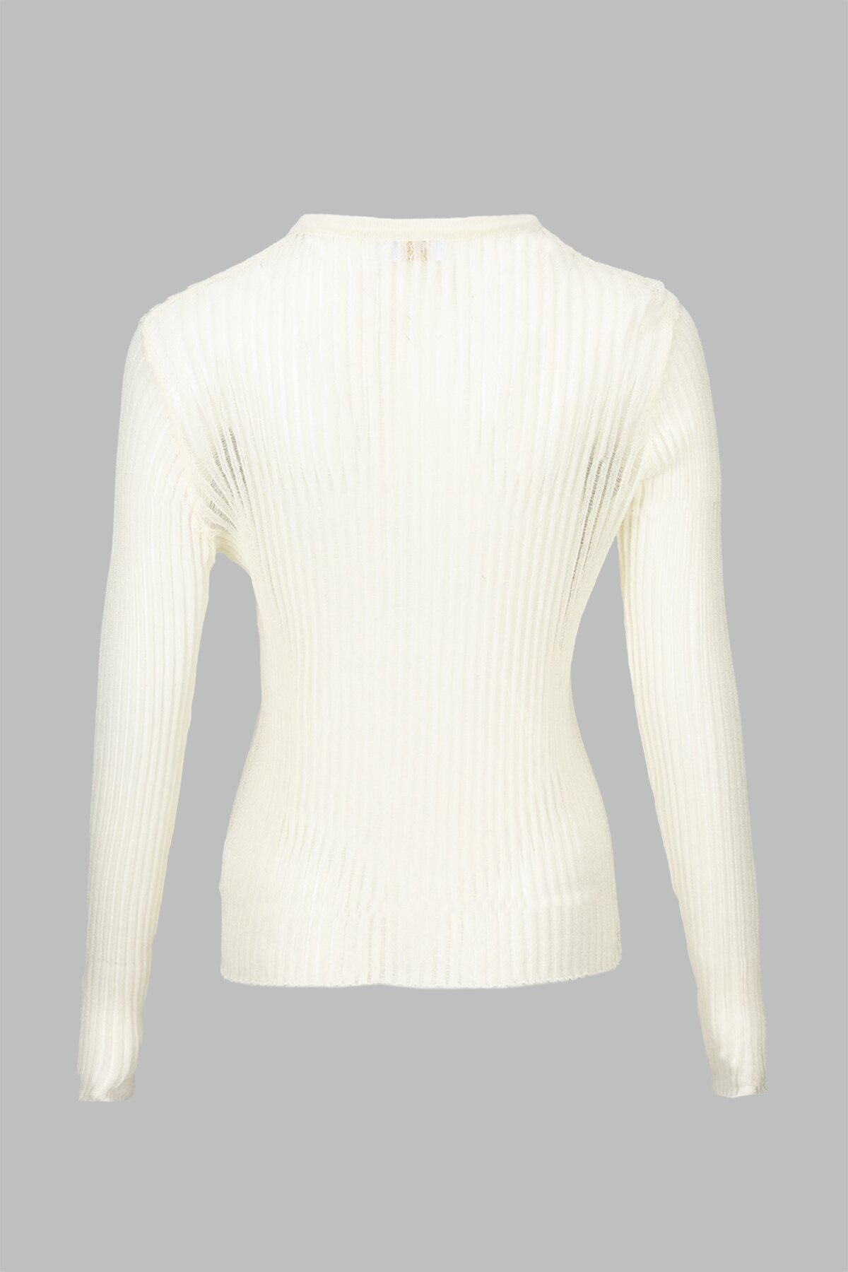 Джемпер жіночий Accordream T10413 One Size Молочний (2000990326539D)  Фото №6