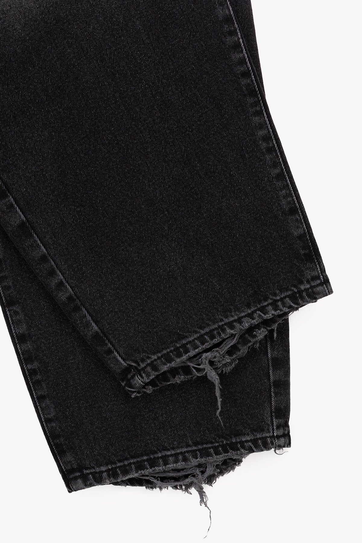 Джинсы Baggy женские Zeo Basic 4542 34 Темно-серый (2000990723604D)  Фото №7
