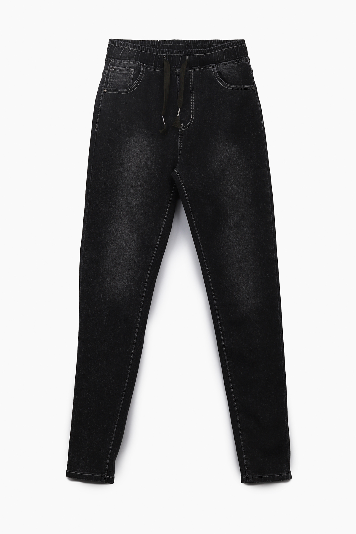 Джинсы Jeggings женские 2272 25 Темно-серый (2000989551010D)  Фото №8