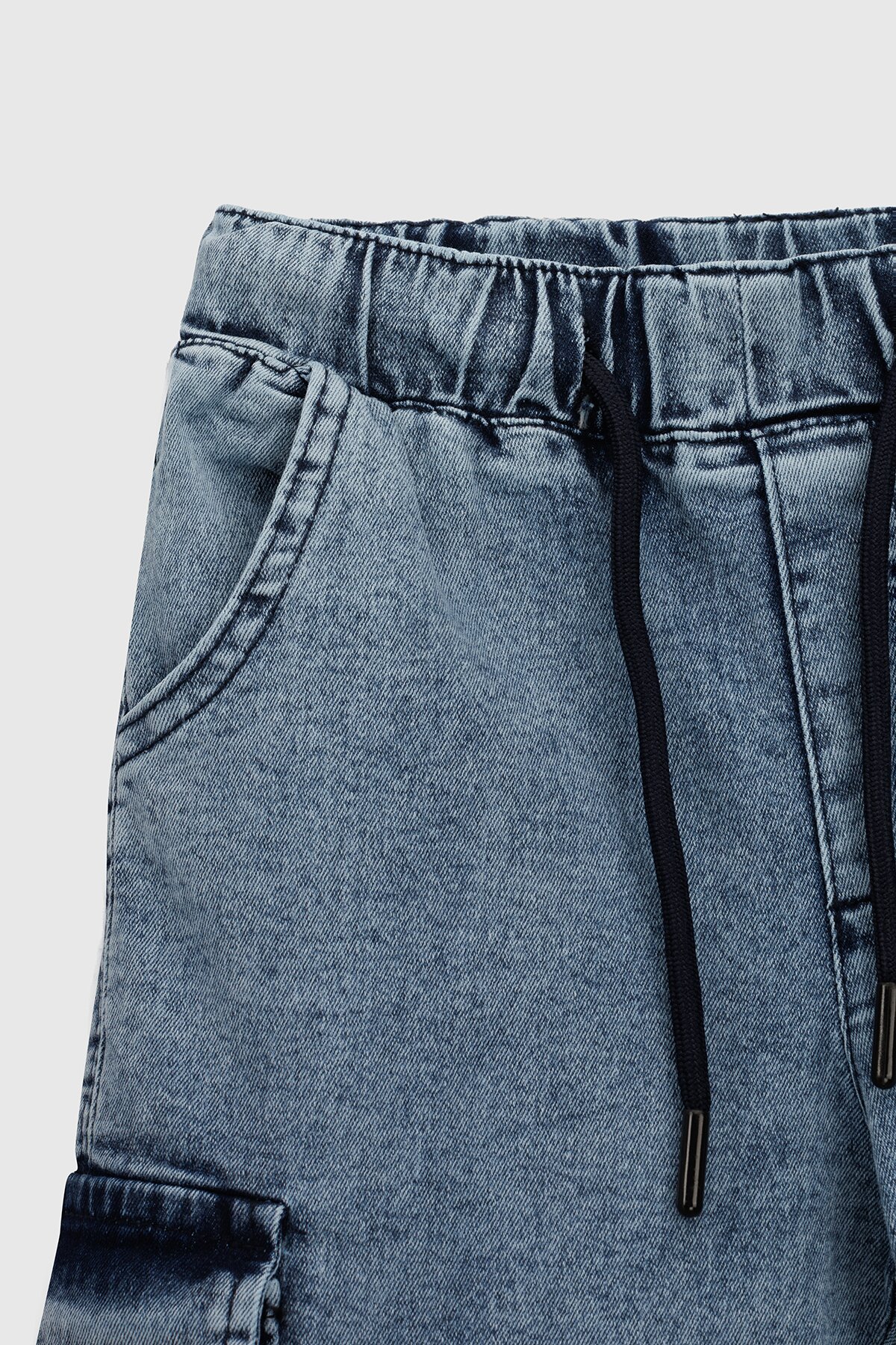 Джинсы Joggers карго для мальчика Pitiki 9014 98 см Синий (2000990731654D)  Фото №1