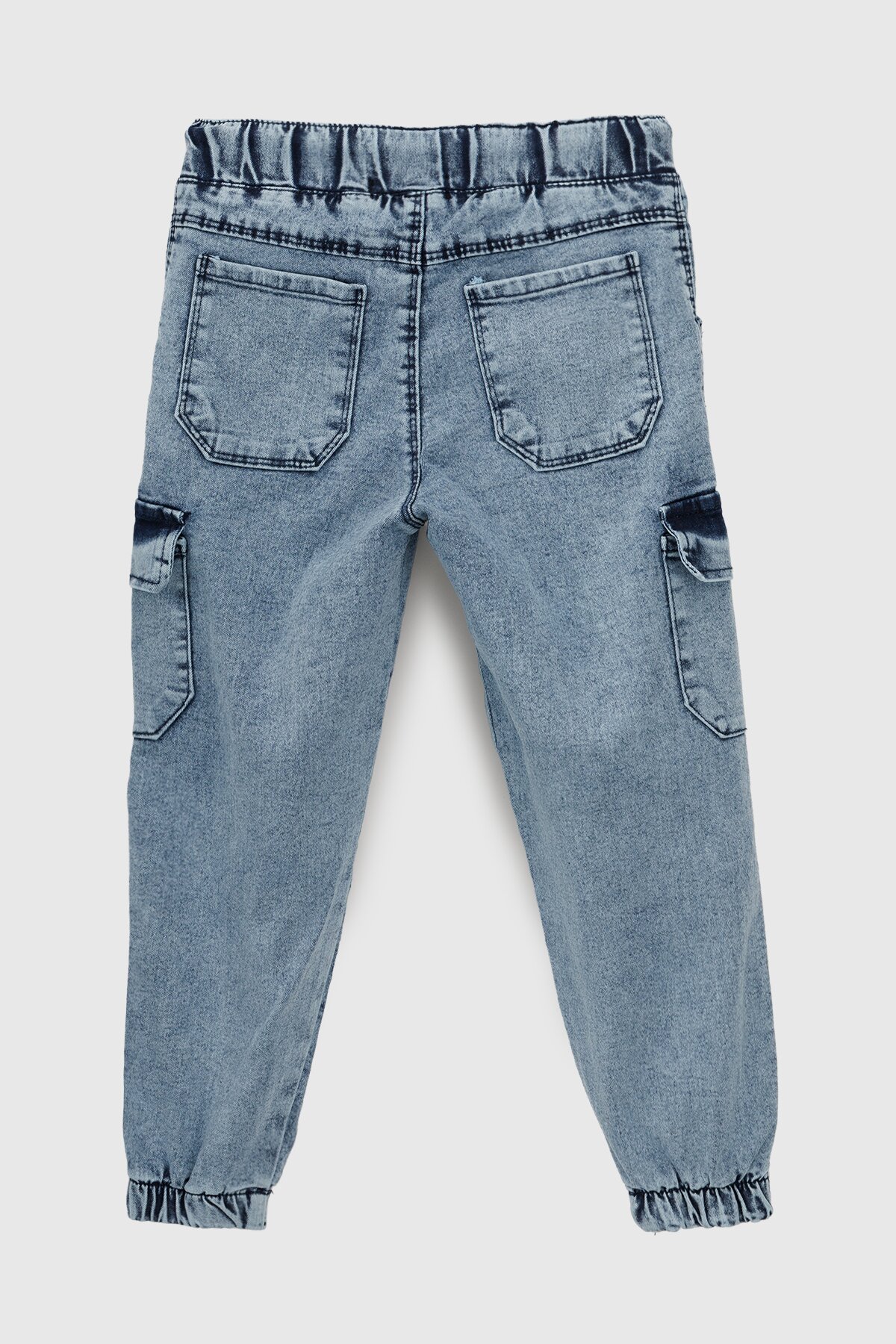 Джинсы Joggers карго для мальчика Pitiki 9014 98 см Синий (2000990731654D)  Фото №5
