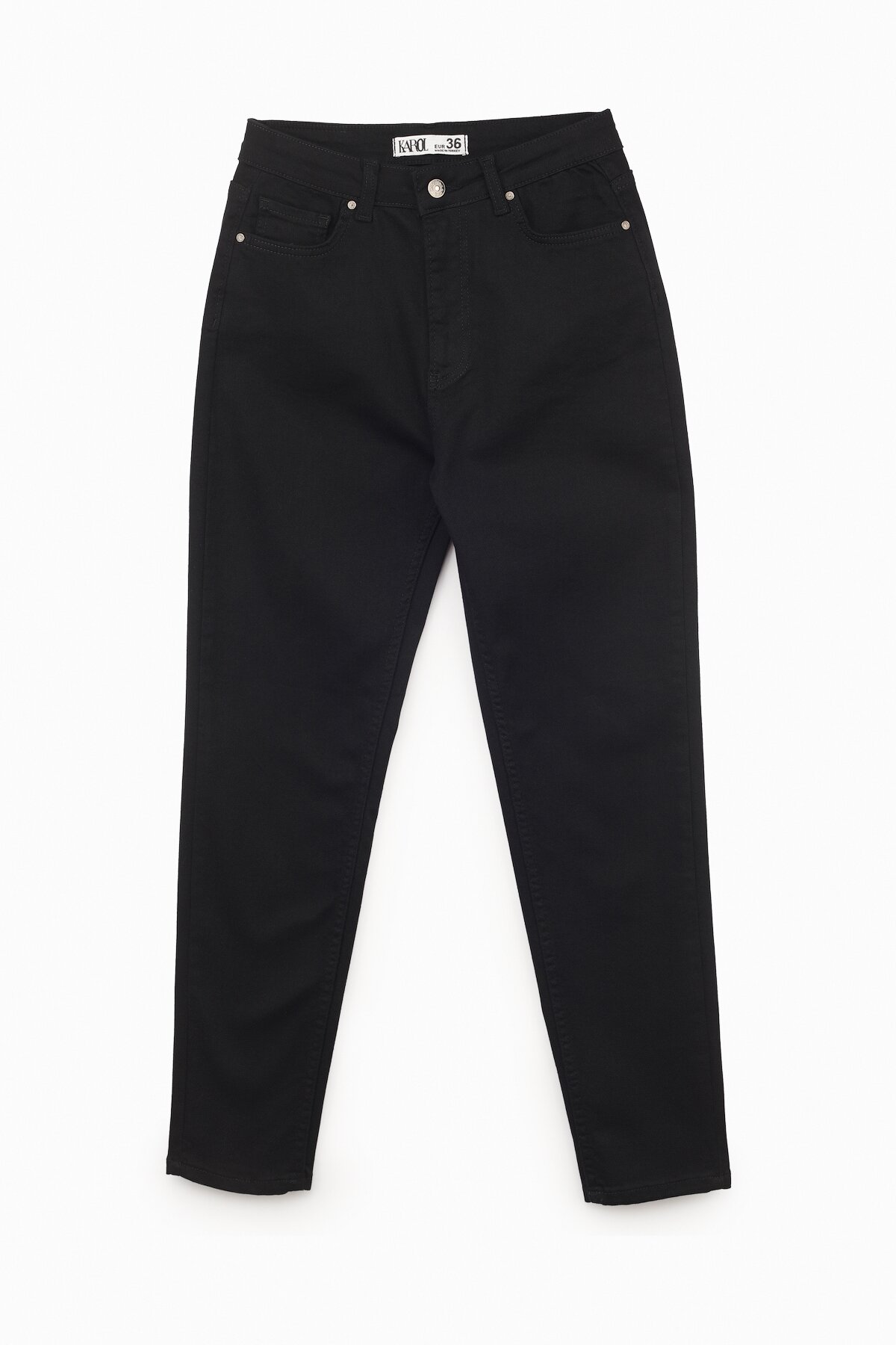 Джинсы Mom Fit Karol D550 36 Черный (2000989405382D)  Фото №8