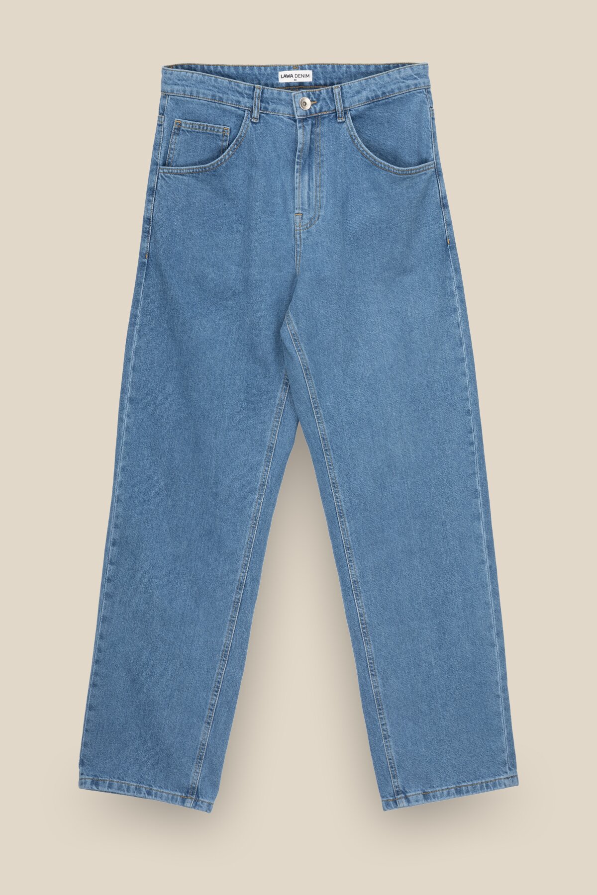 Джинси Regular fit чоловічі LAWA MBC02312 32 Блакитний  Фото №5