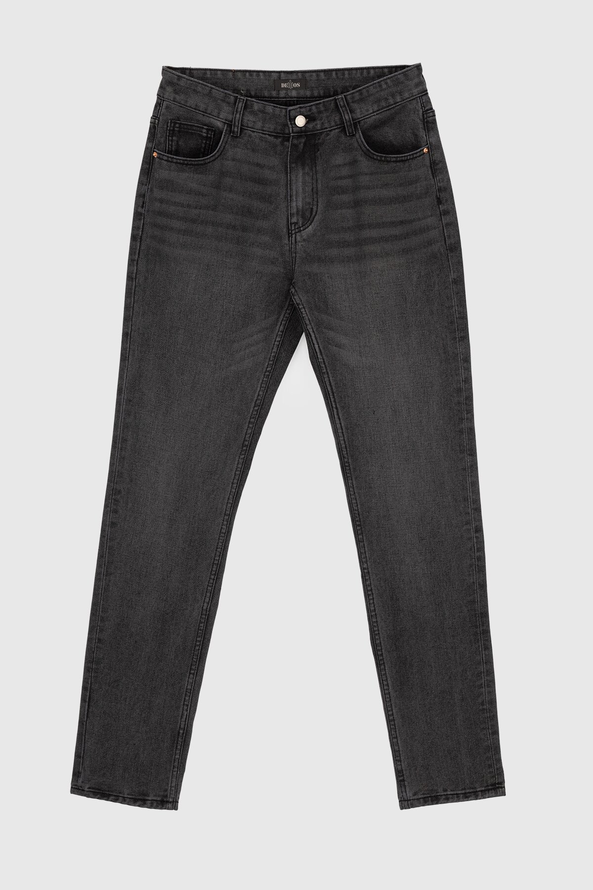 Джинсы Regular Fit мужские Ren Tomogo DM-3 30 Темно-серый  Фото №6
