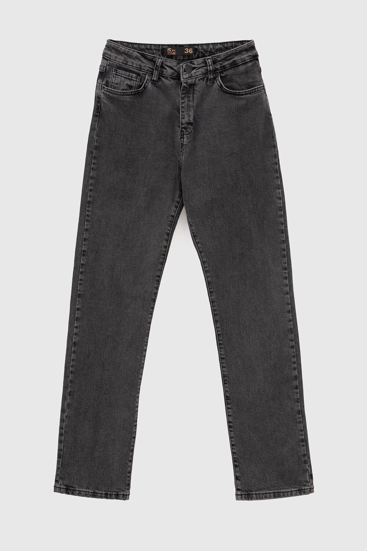 Купити Джинси Regular fit жіночі Zeo Basic 4417 36 Сірий (2000990617491D) Артикул: 2000990617491 Фото повноекранне №5