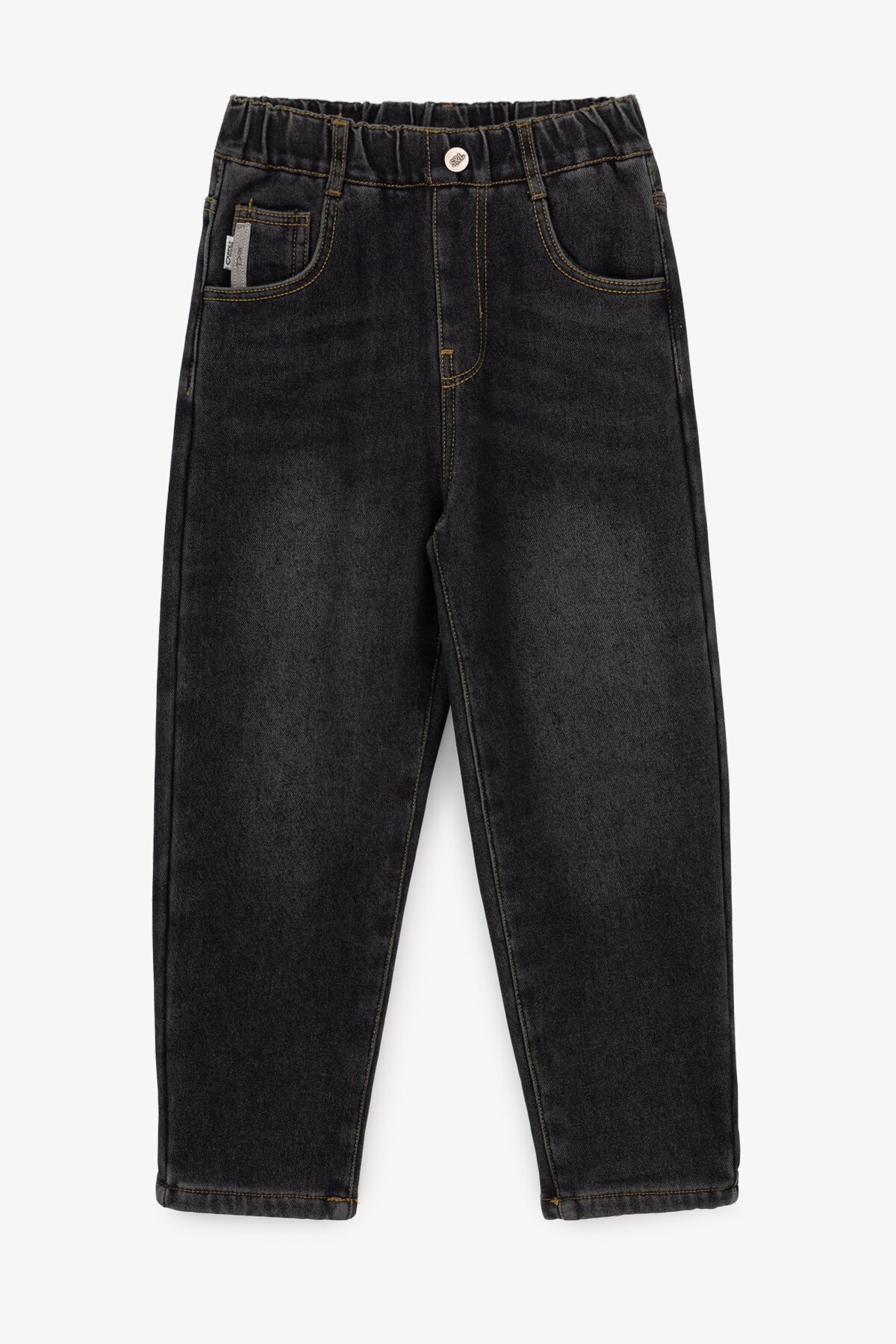 Джинси Slim Fit для хлопчика MOYABERLA 2636 110 см Чорний  Фото №5