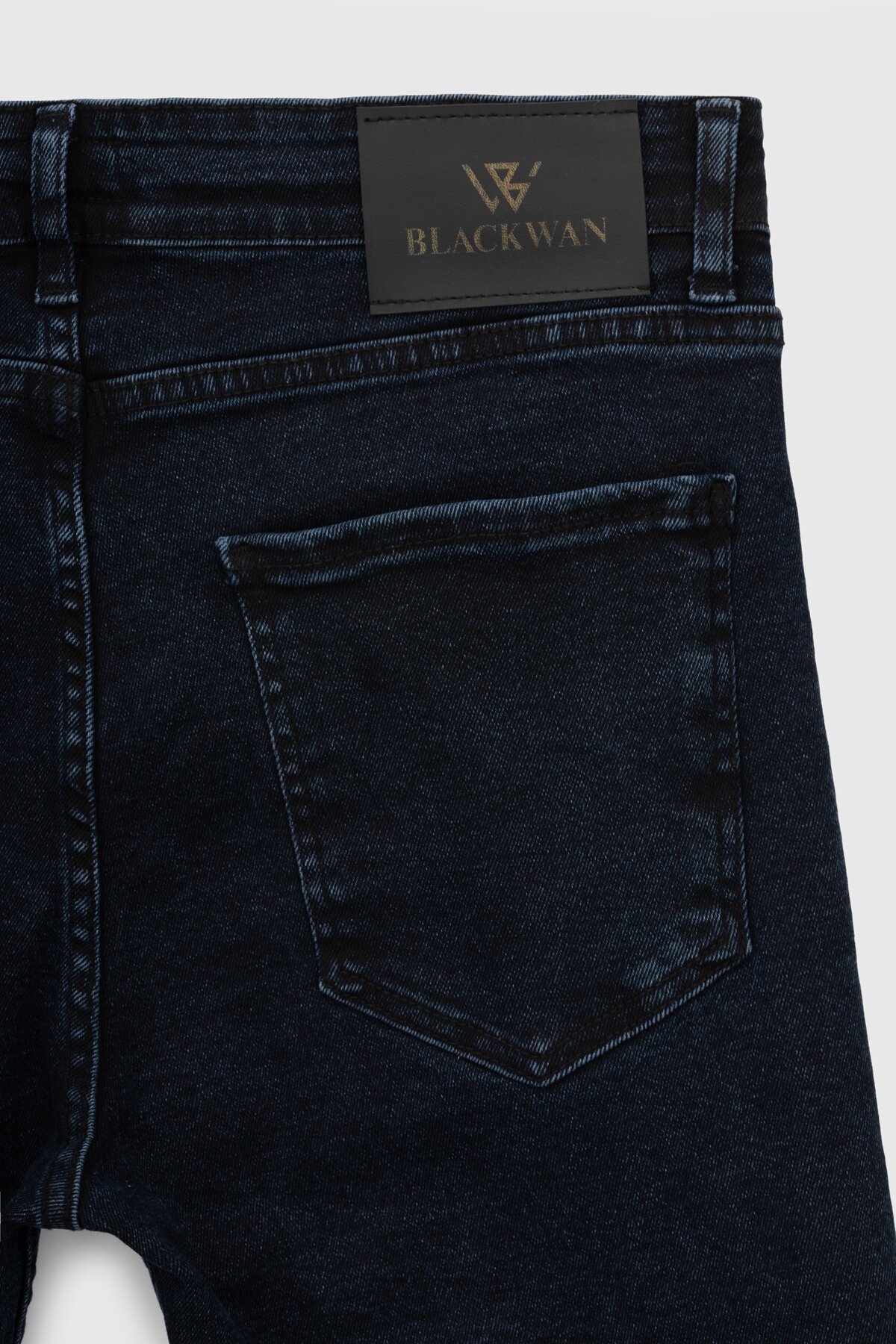 Джинсы Slim Fit мужские Blackwan BW-232 34 Темно-синий (2000990505354D)  Фото №8