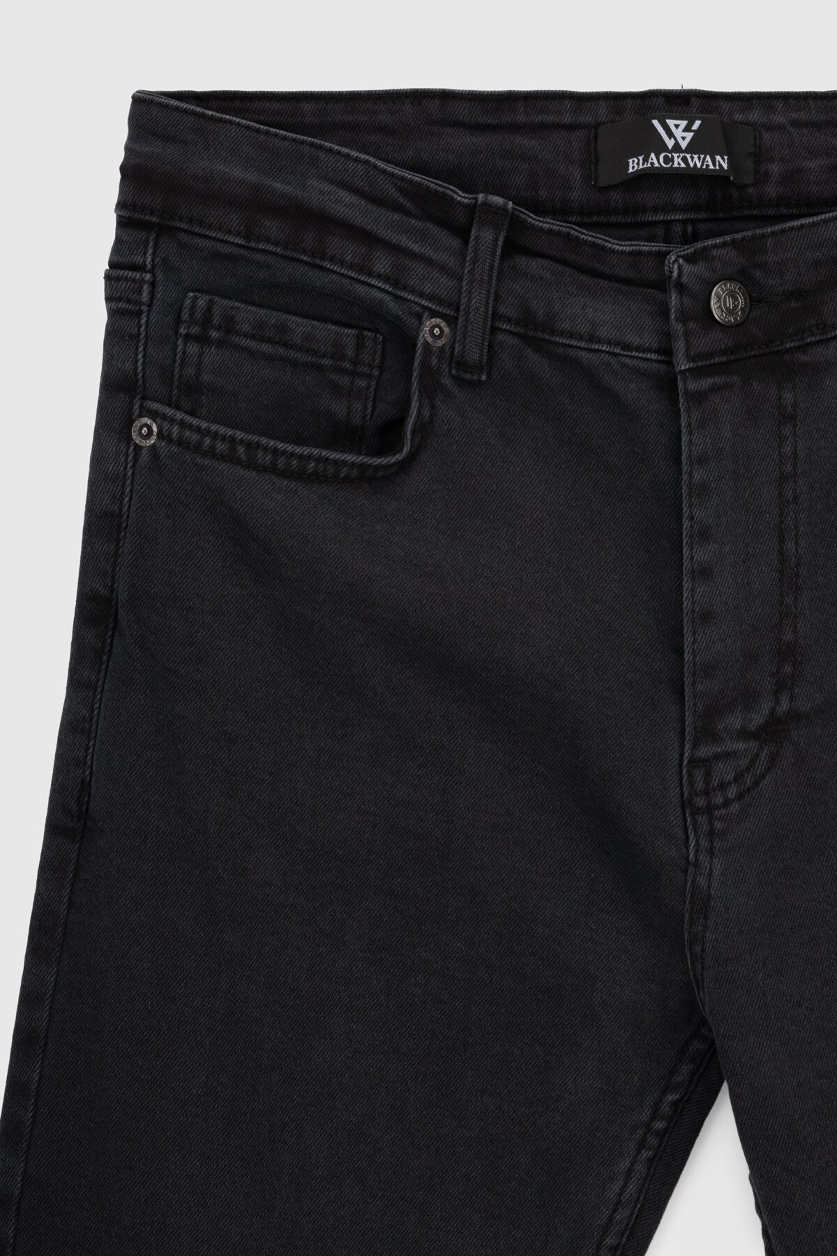 Джинсы Slim Fit мужские Blackwan BW-245 30 Графитовый (2000990458568D)  Фото №8