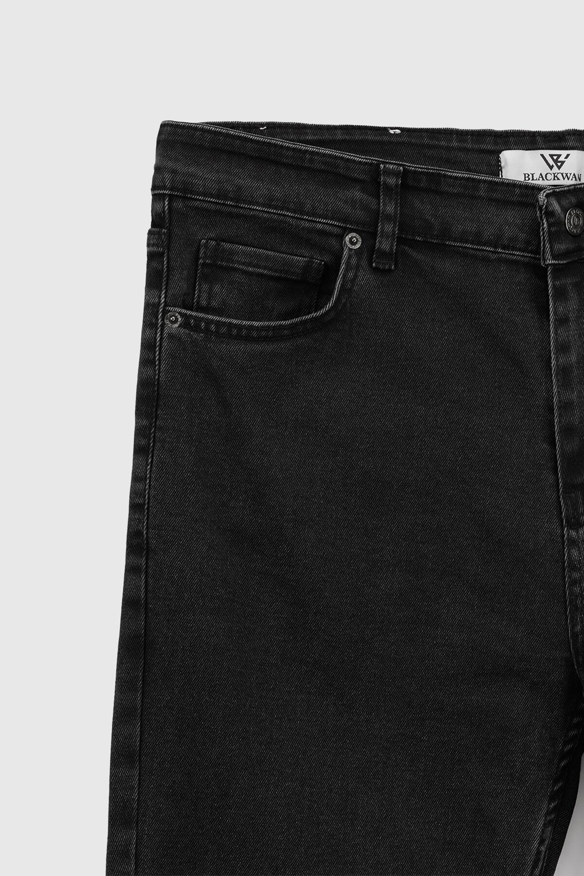 Джинсы Slim Fit мужские Blackwan BW-299 31 Темно-серый (2000990719461D)  Фото №6