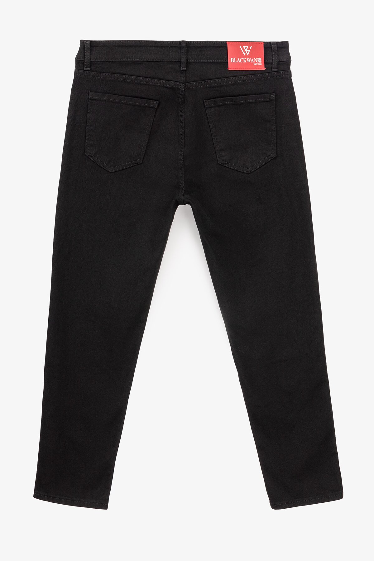 Джинси Slim Fit чоловічі Blackwan BW-309 29 Чорний (2000990719355D)  Фото №9