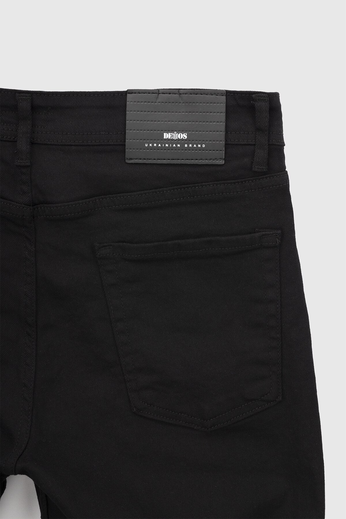Джинсы Slim Fit мужские Demos 6291 32 Черный (2000990252388D)  Фото №9