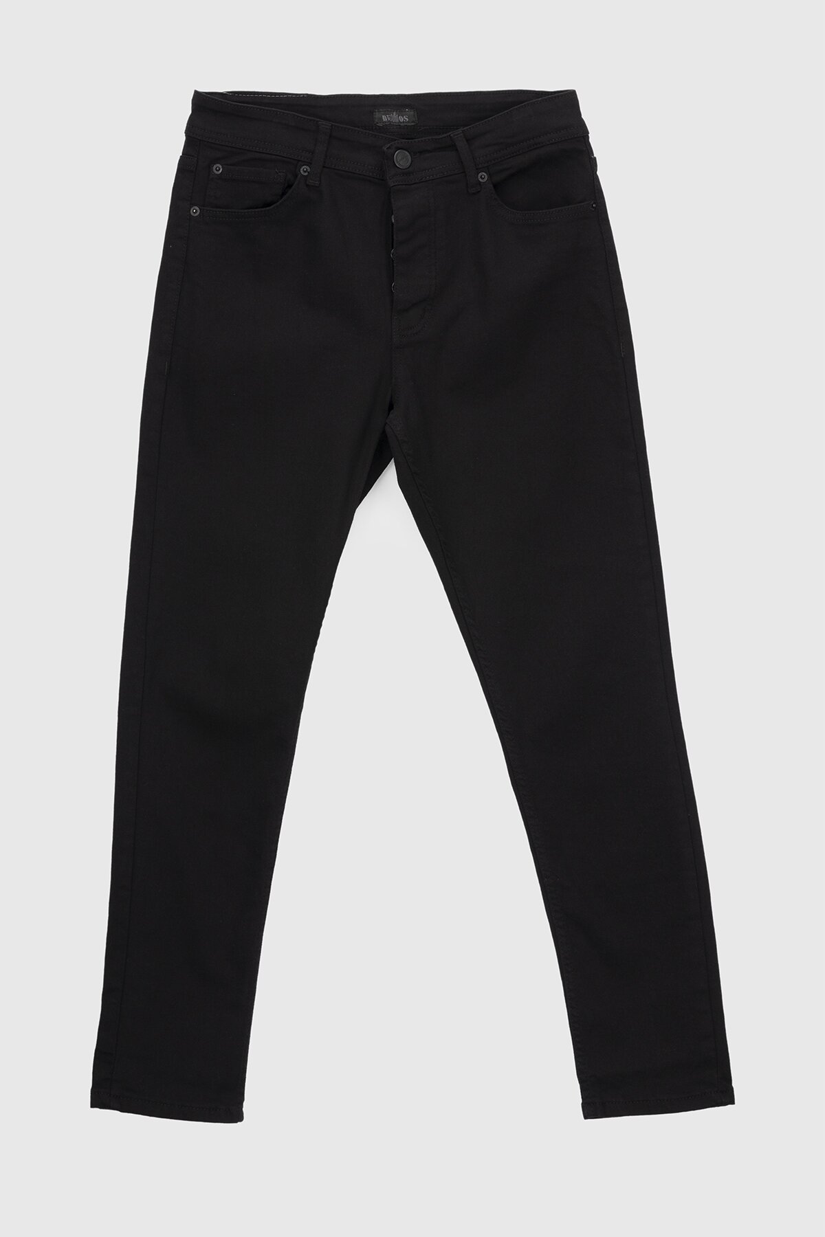 Джинсы Slim Fit мужские Demos 6291 32 Черный (2000990252388D)  Фото №6