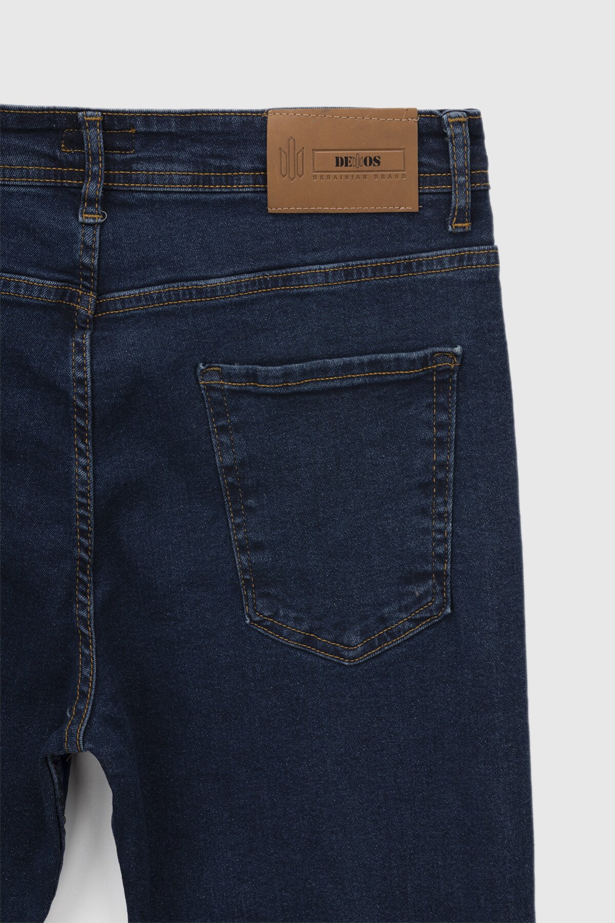 Джинсы Slim Fit мужские Demos 6292 30 Темно-синий (2000990252142D)  Фото №9