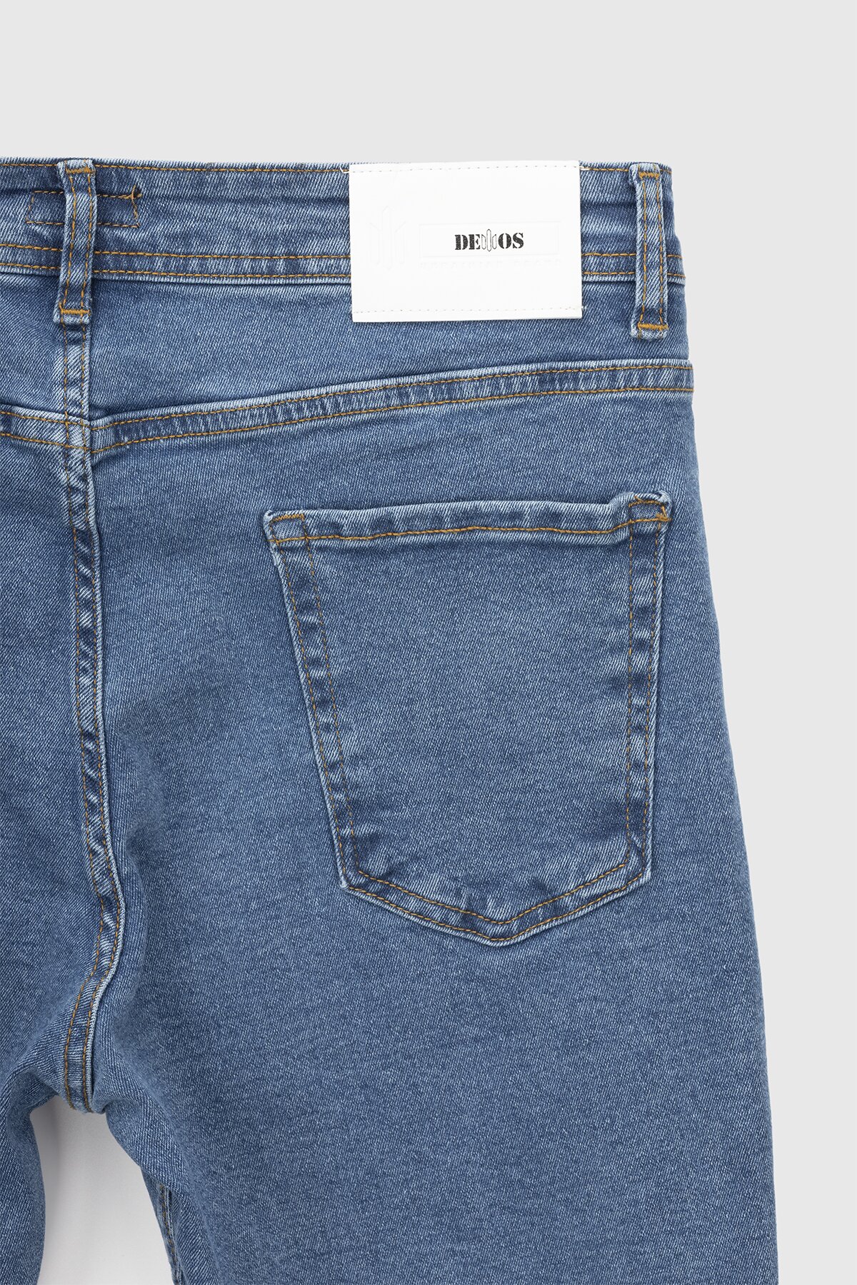 Джинси Slim Fit чоловічі Demos 6293 31 Синій (2000990252302D)  Фото №9
