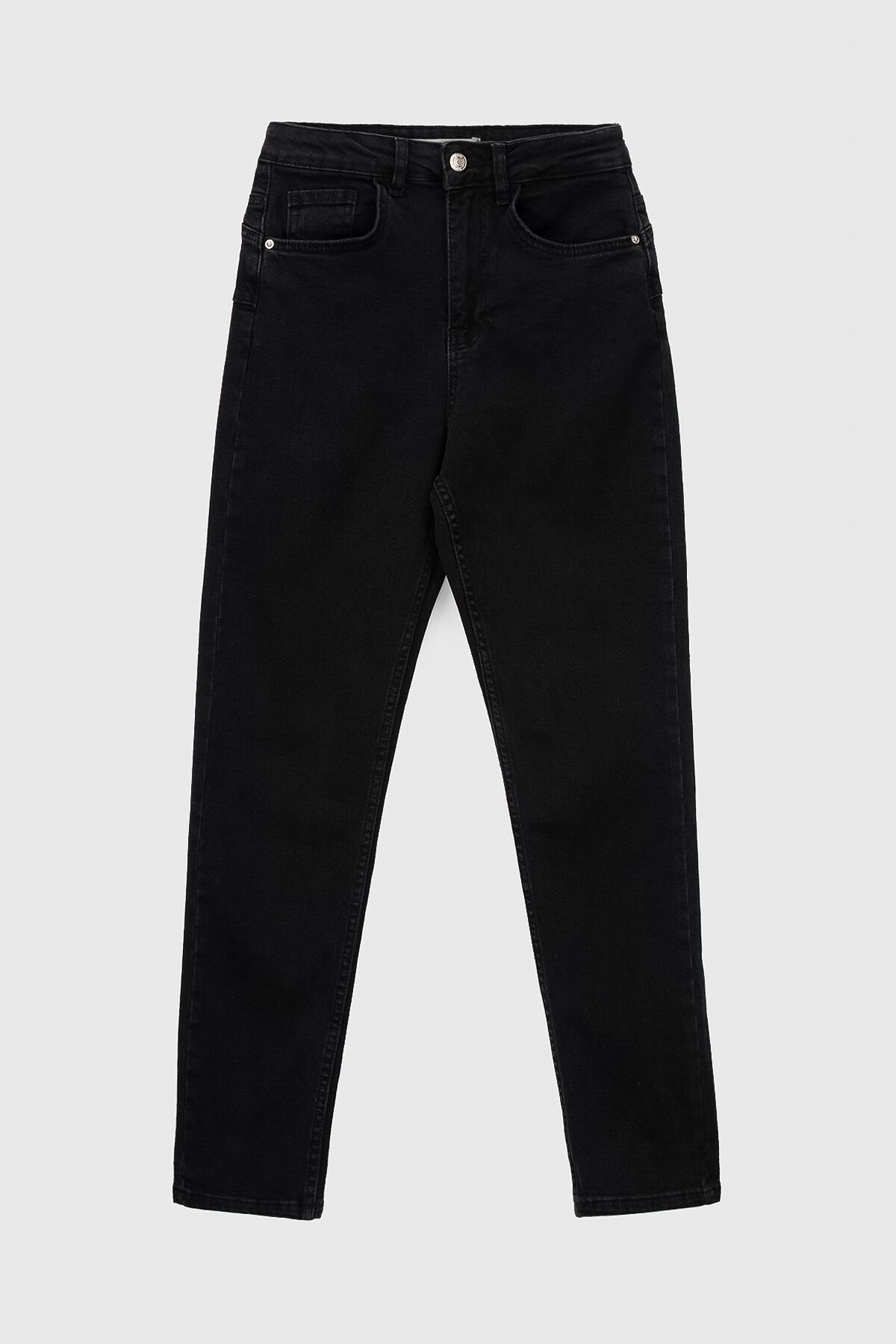 Джинсы Slim Fit женские Karol 23321-S 34 Черный (2000990248305D)  Фото №7