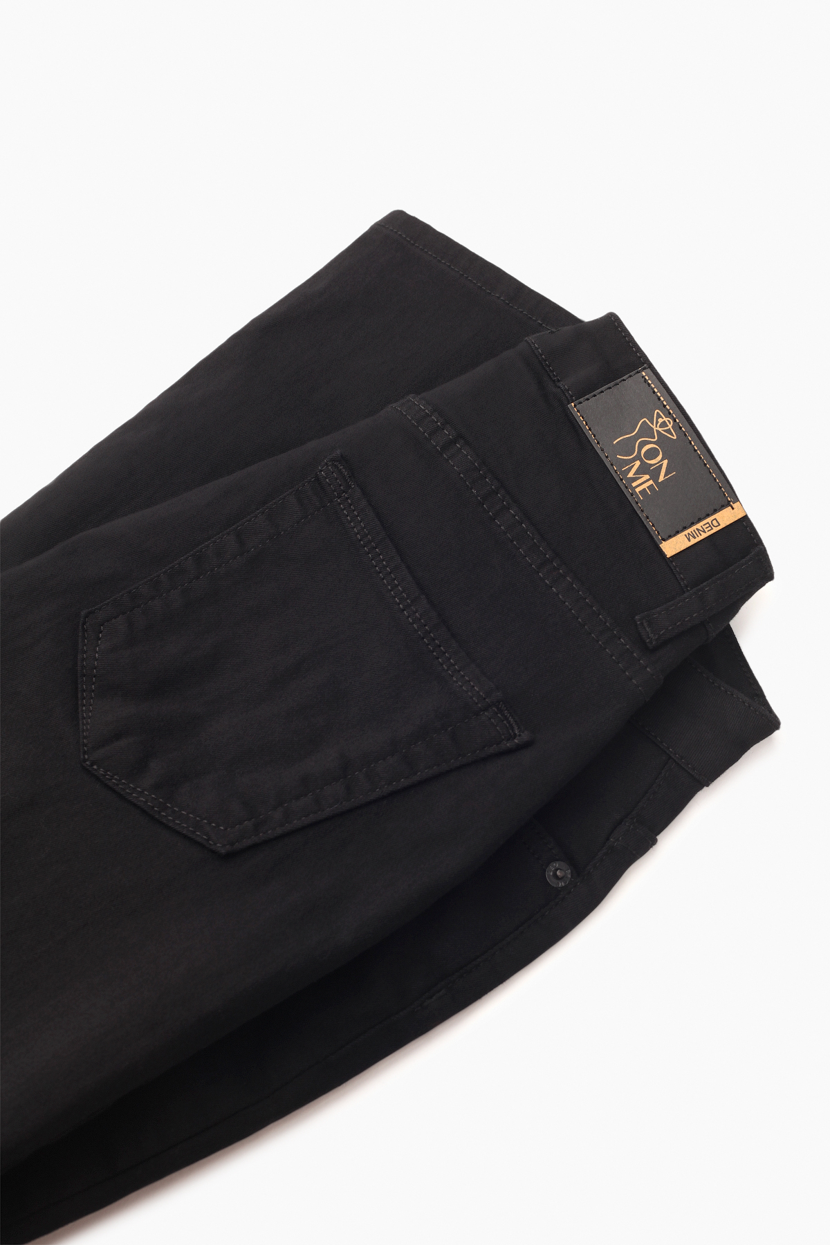 Джинсы Slim Fit женские On me 2856 baza 32 Черный (2000989492214D)  Фото №8