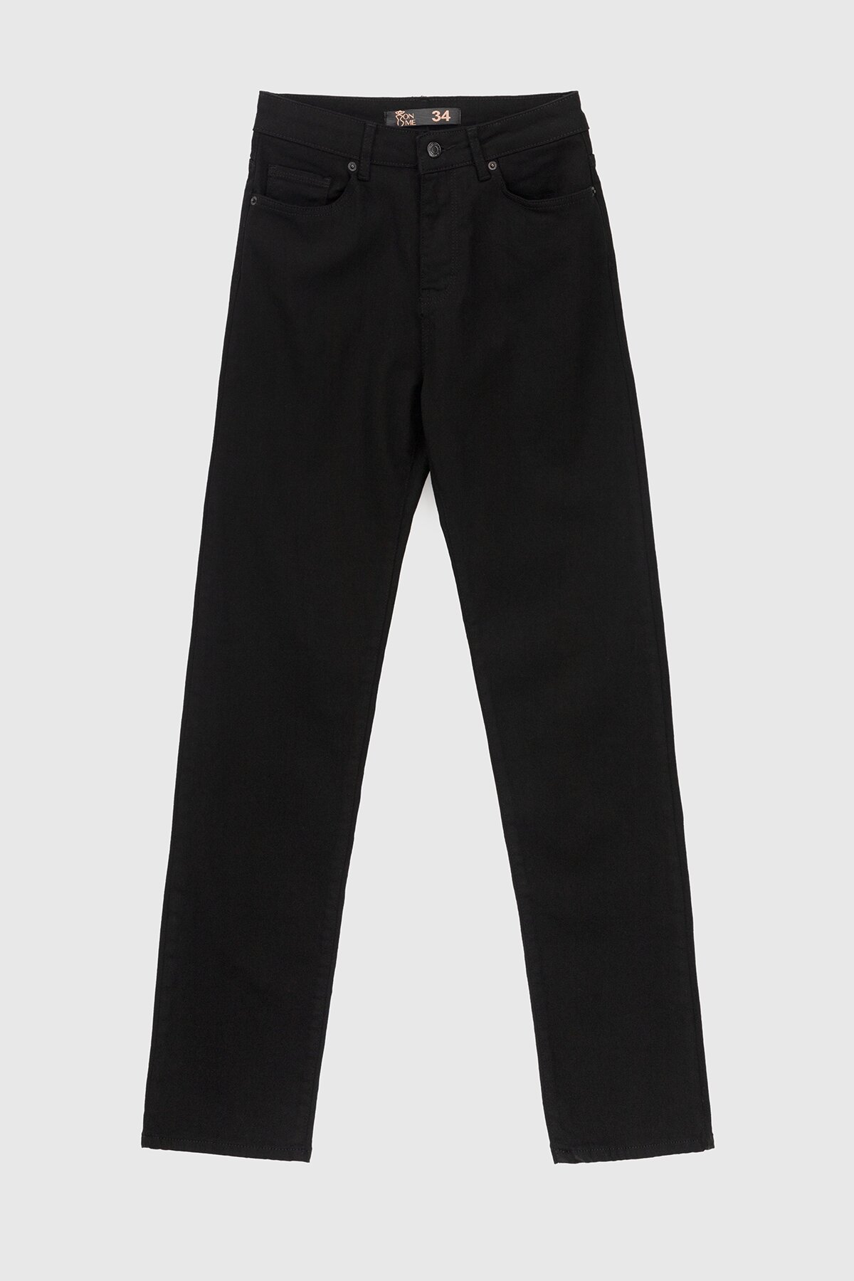 Купити Джинси жіночі Regular fit Zeo Basic 4418 36 Чорний (2000990617545D) Артикул: 2000990617545 Фото повноекранне №6