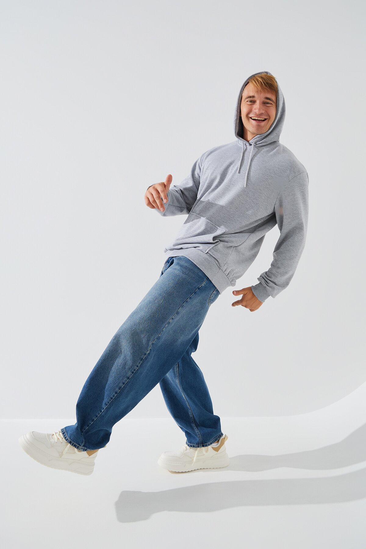 Джинсы Baggy fit мужские Zeo Basic 4509 36 Синий (2000990706034D)  Фото №1