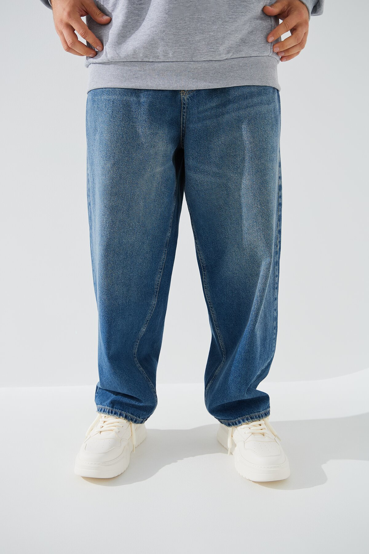 Джинсы Baggy fit мужские Zeo Basic 4509 36 Синий (2000990706034D)  Фото №0