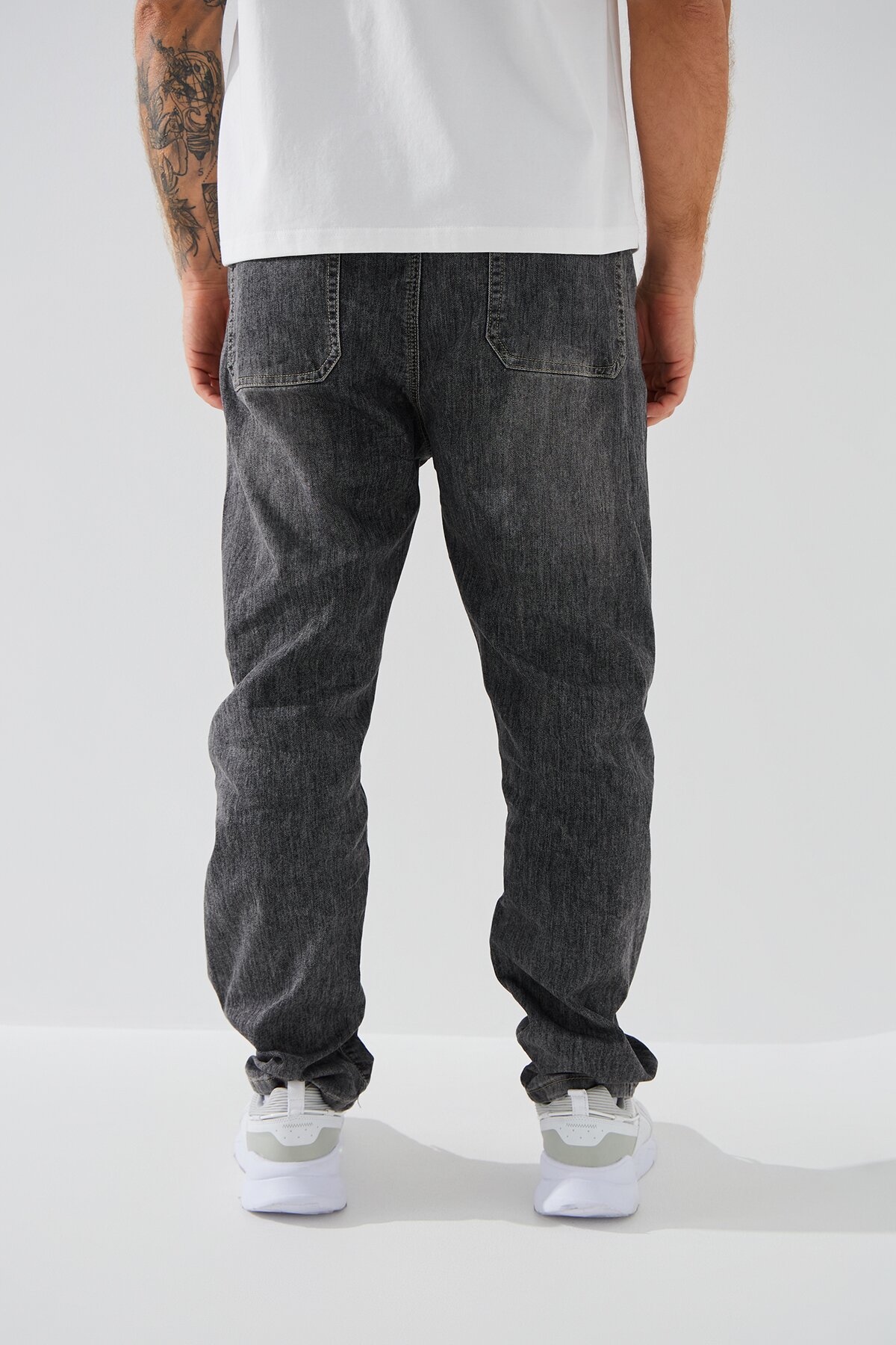 Джинси Mom Fit чоловічі 6705-2 29 Сірий (2000990567123D)  Фото №4