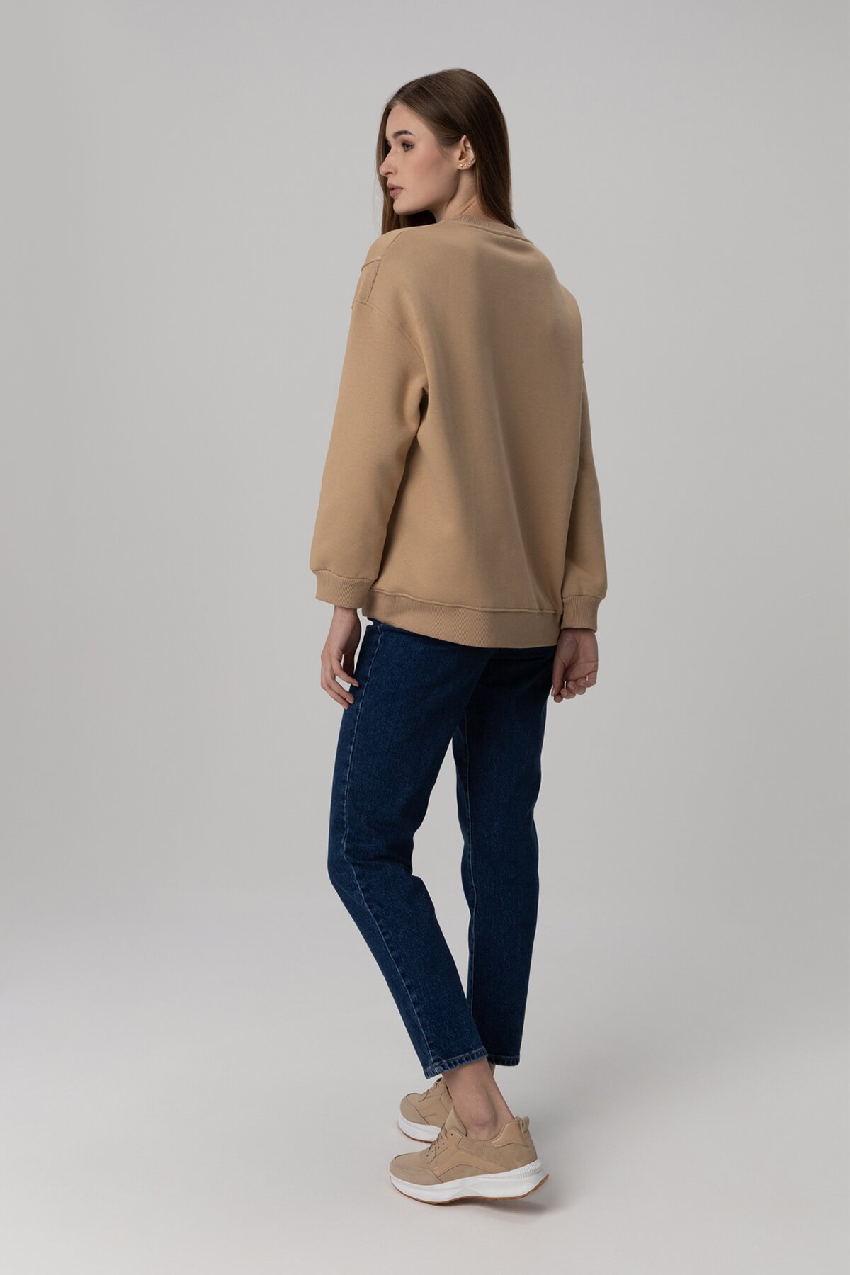 Джинси Mom Fit жіночі Zeo Basic 3864 36 Темно-синій (2000990098238D)  Фото №5