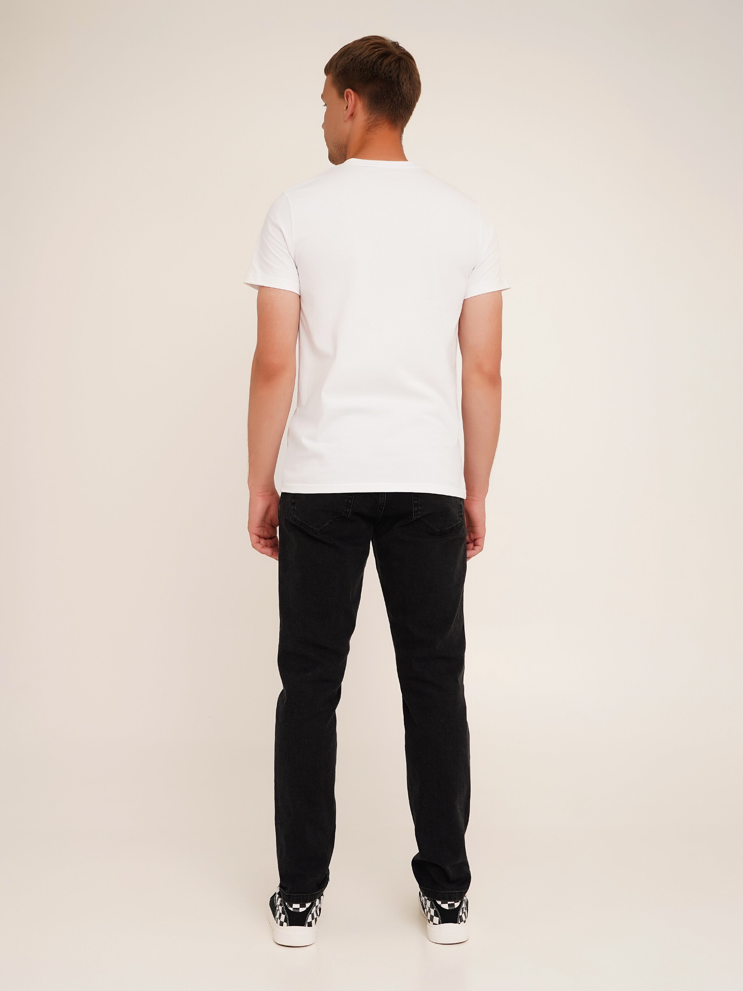 Джинсы Regular Fit мужские LAWA MBC02311 30 Черный  Фото №1