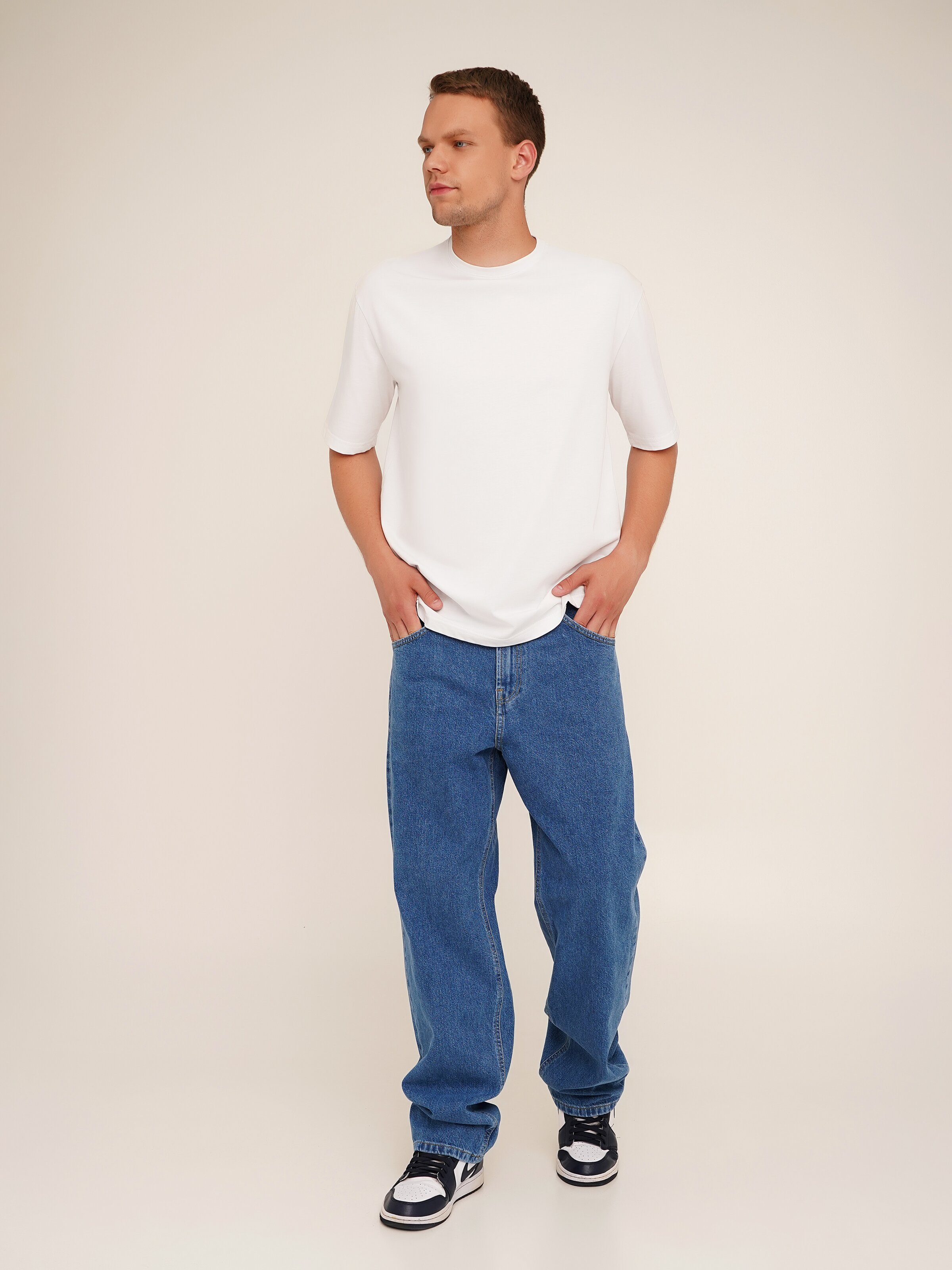 Джинси Regular fit чоловічі LAWA MBC02312 32 Блакитний  Фото №1