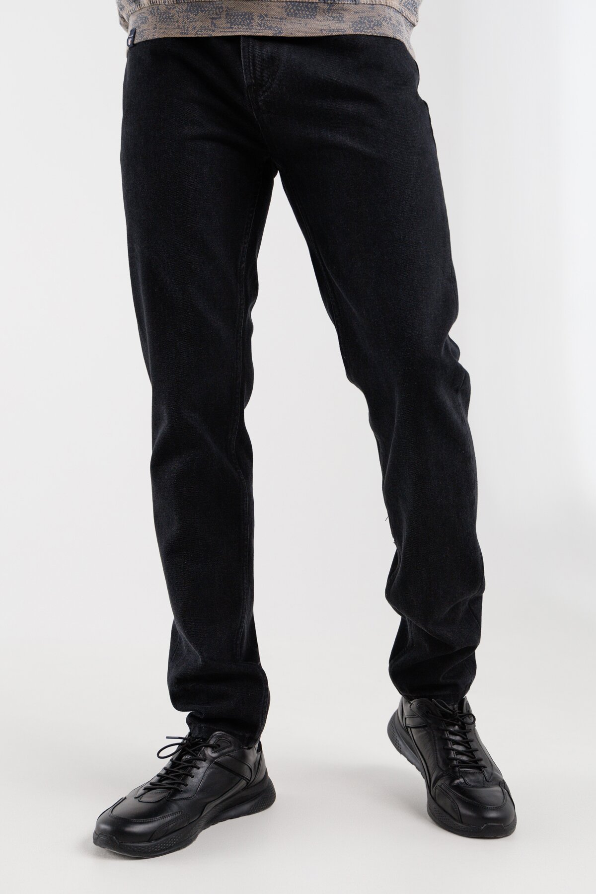 Джинсы Regular Fit мужские Ren Tomogo DM-4 30 Черный  Фото №0
