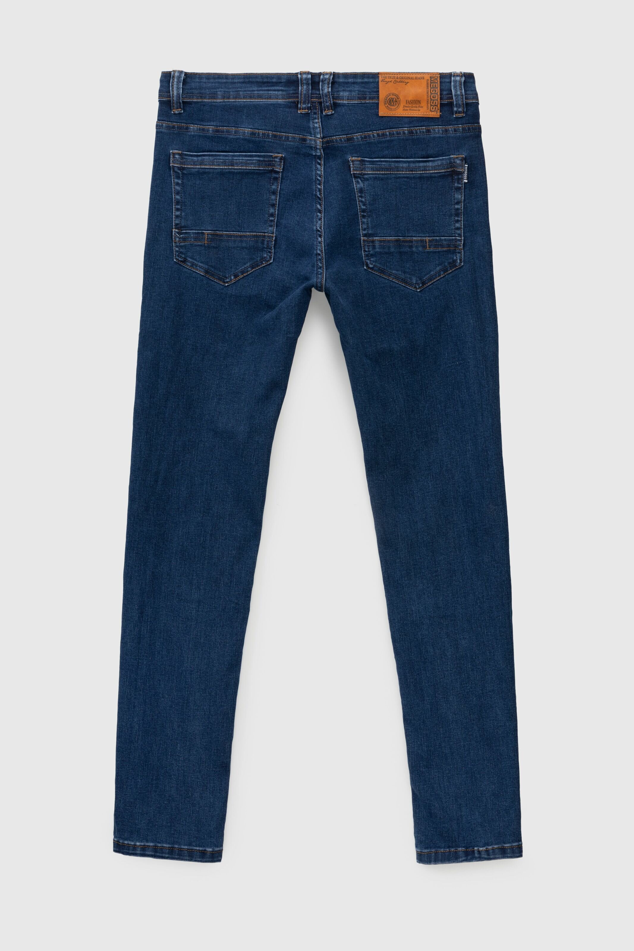 Джинсы Slim Fit мужские 2323 27 Синий (2000990729521D)  Фото №9
