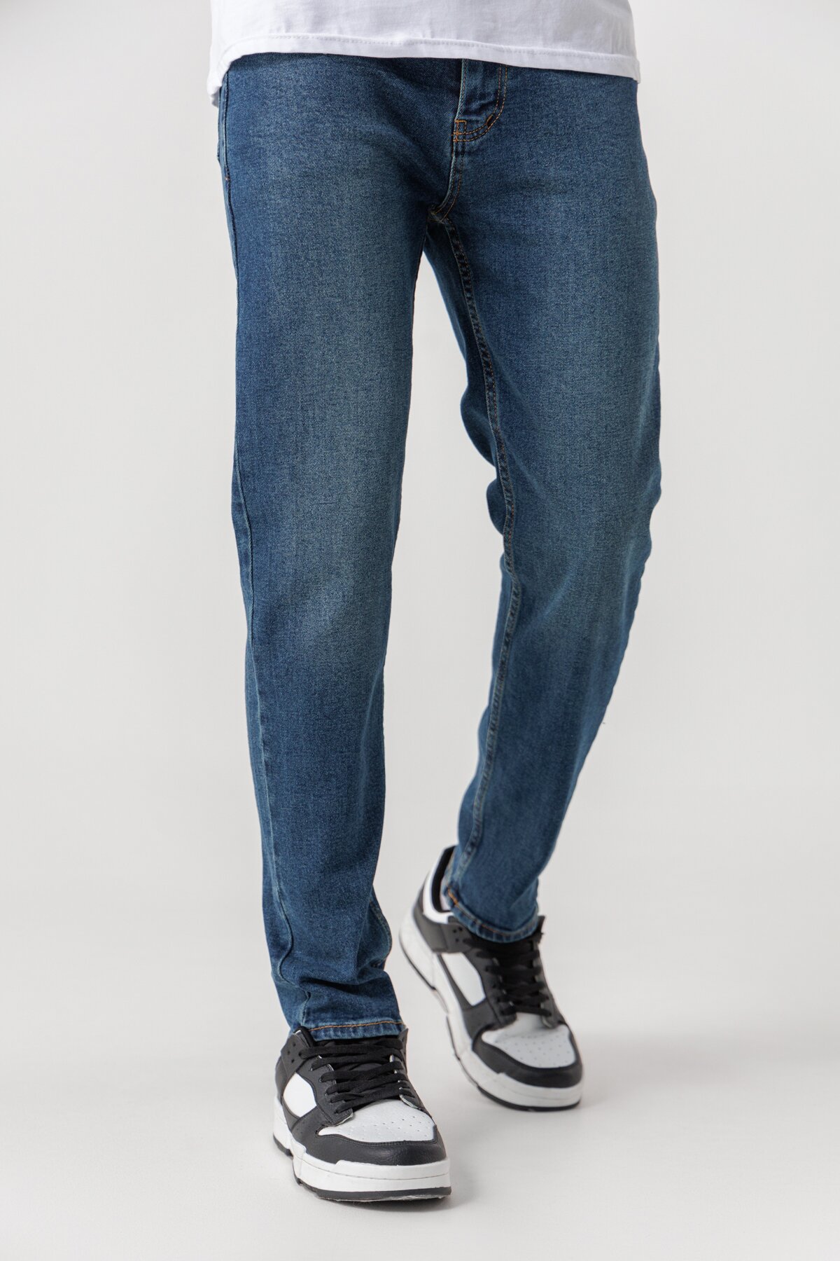 Джинси Slim Fit чоловічі Blackwan BW-248 29 Синій (2000990505194D)  Фото №0