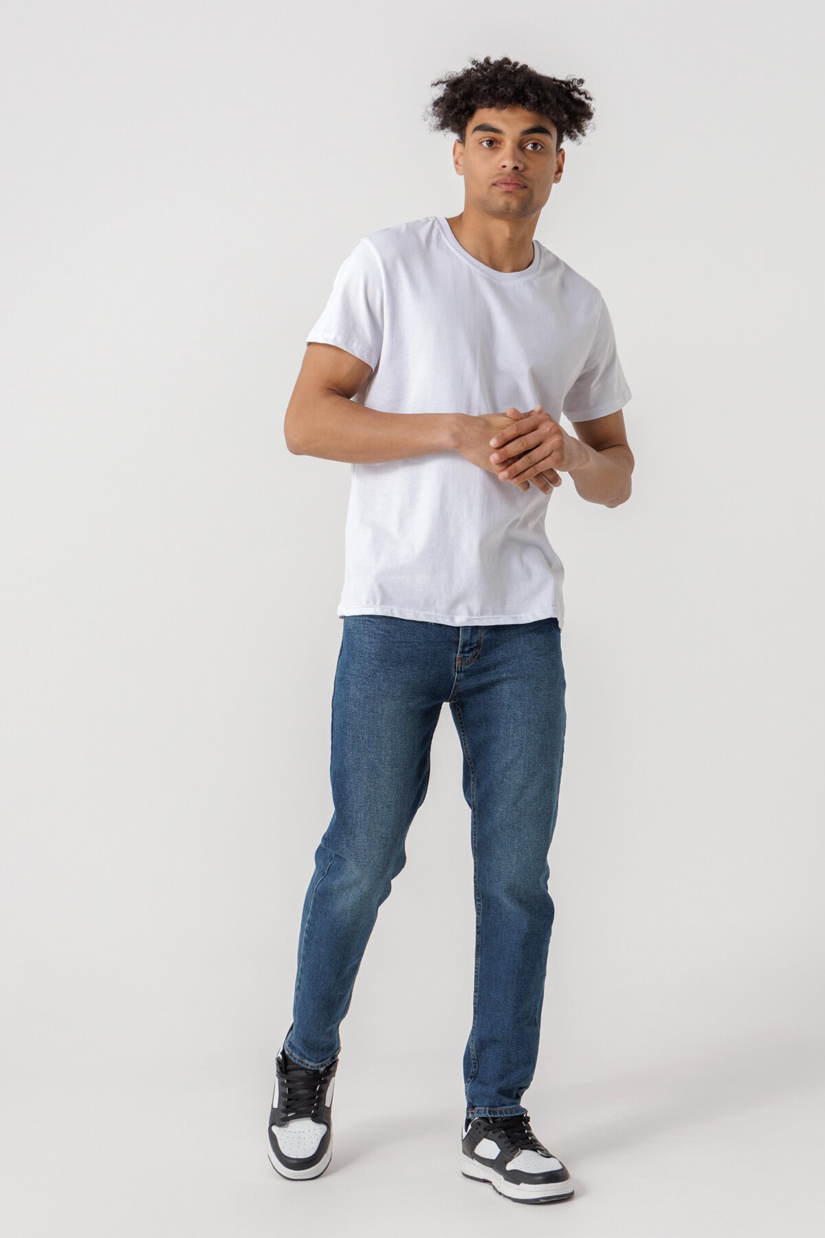 Джинси Slim Fit чоловічі Blackwan BW-248 29 Синій (2000990505194D)  Фото №1
