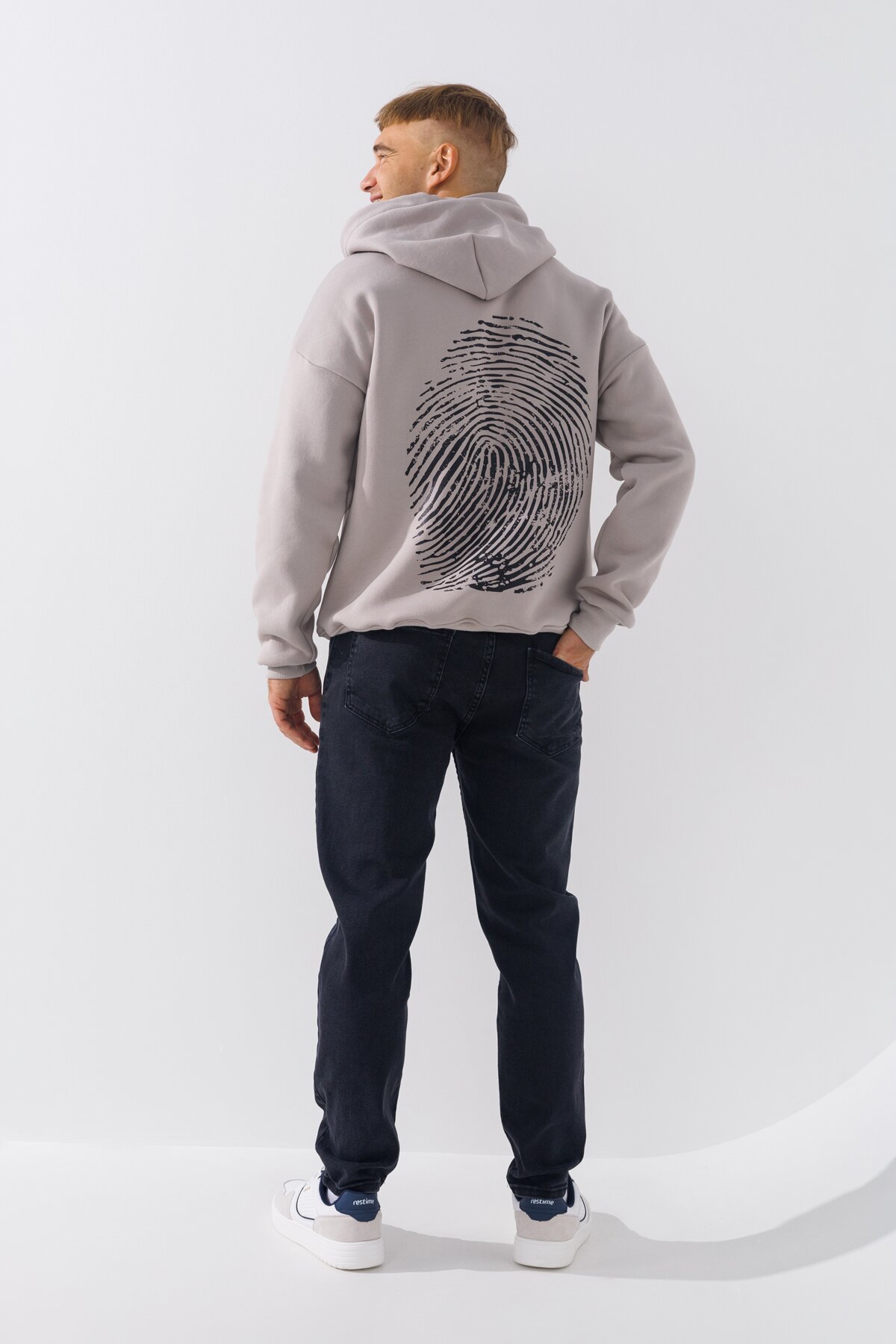 Джинсы Slim Fit мужские Blackwan BW-299 31 Темно-серый (2000990719461D)  Фото №3