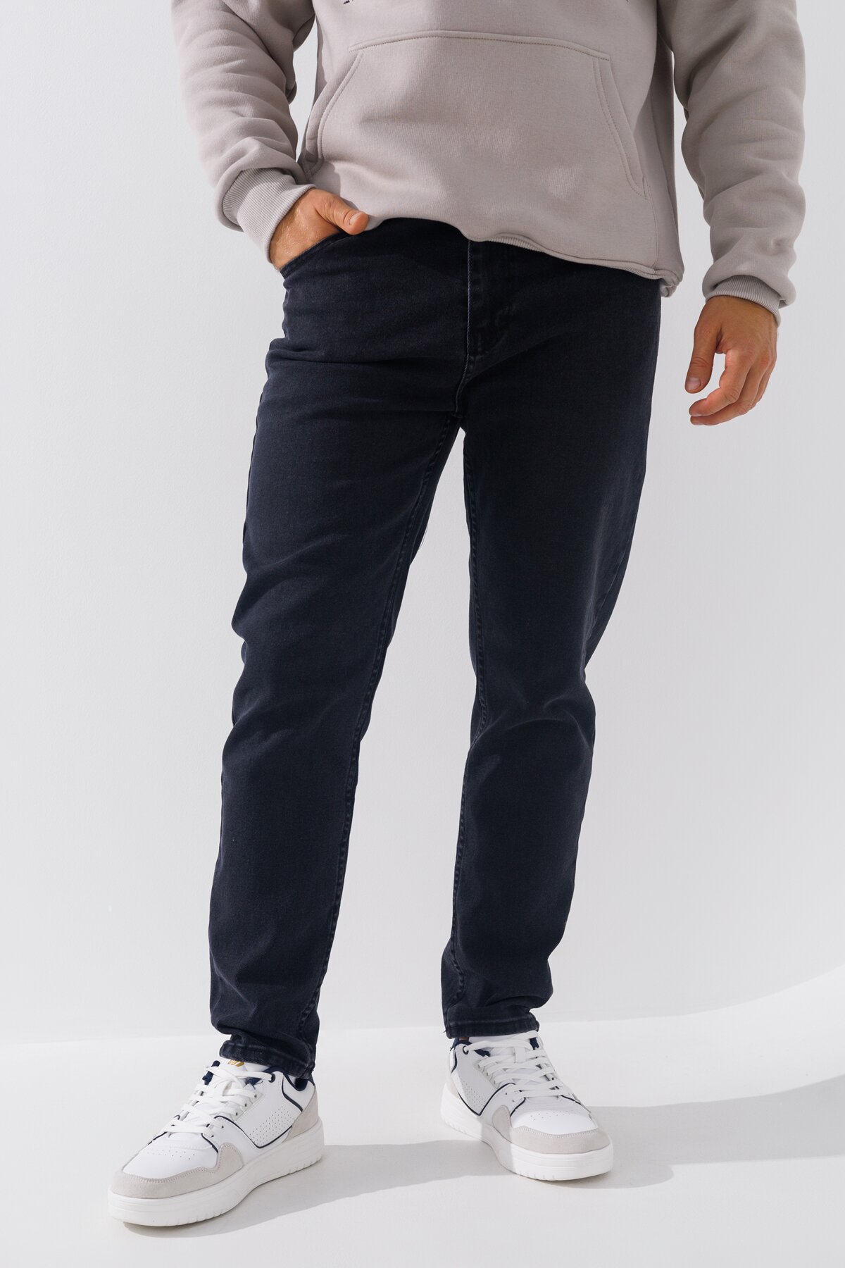 Джинсы Slim Fit мужские Blackwan BW-299 31 Темно-серый (2000990719461D)  Фото №0