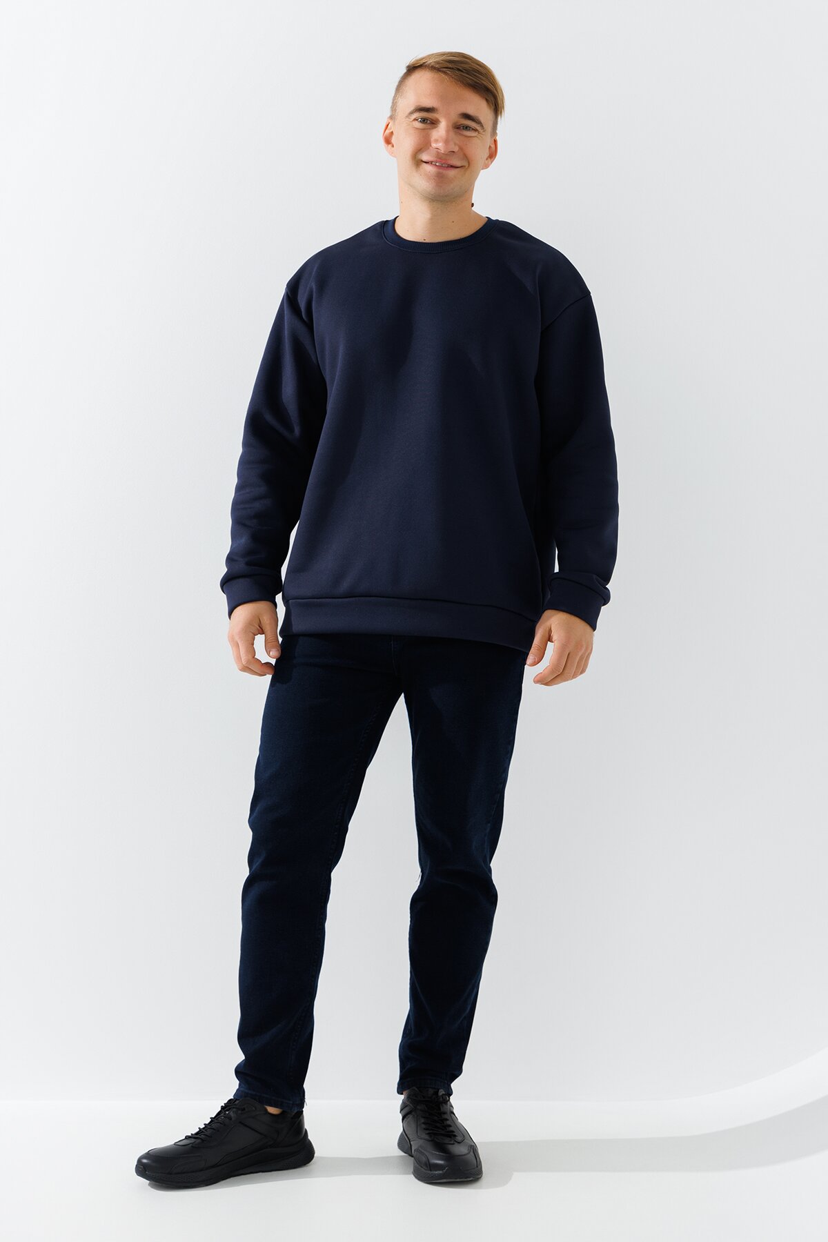 Джинси Slim Fit чоловічі Blackwan BW-313 29 Темно-синій  Фото №1
