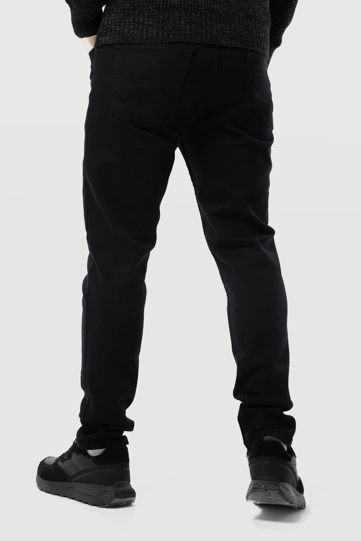 Джинсы Slim Fit мужские Demos 6291 32 Черный (2000990252388D)  Фото №2