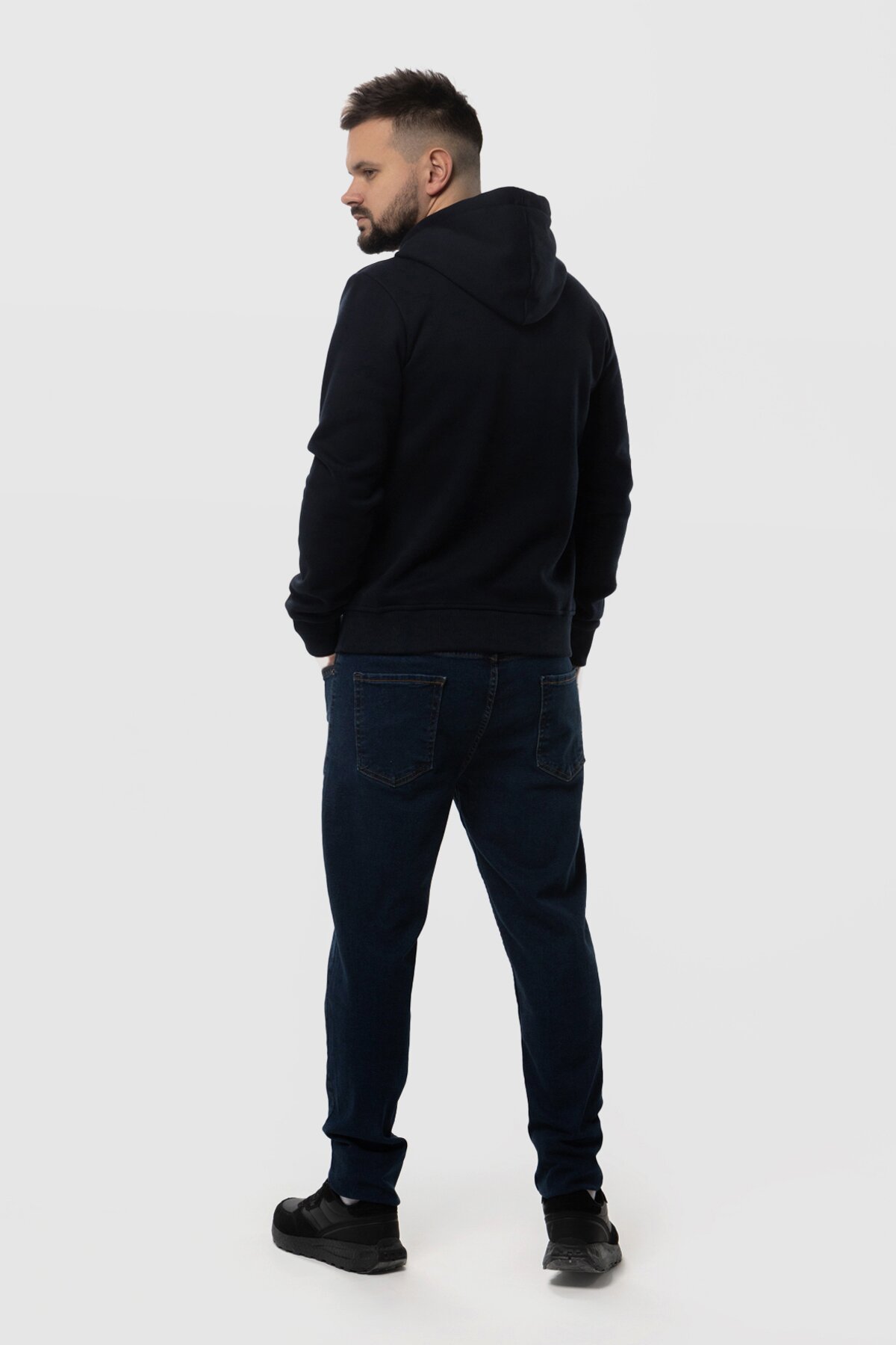 Джинсы Slim Fit мужские Demos 6292 30 Темно-синий (2000990252142D)  Фото №4