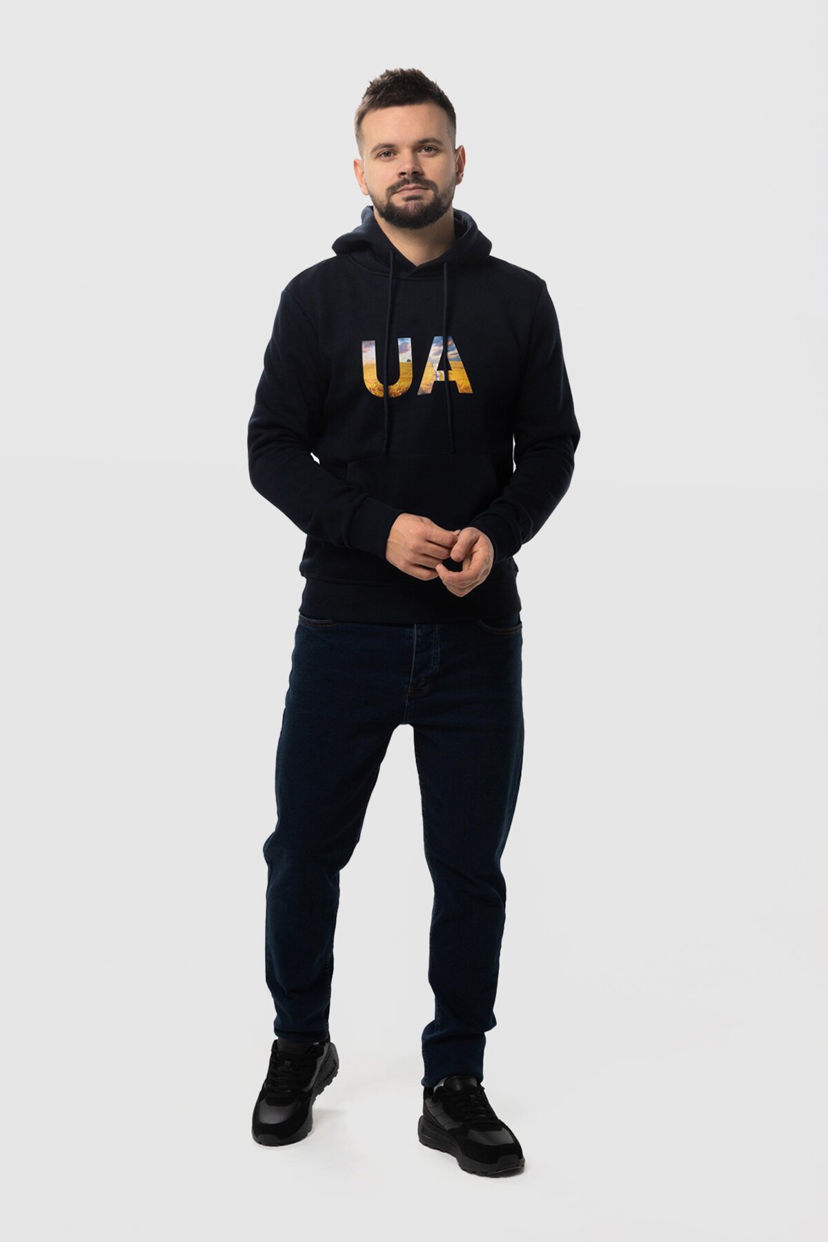 Джинсы Slim Fit мужские Demos 6292 30 Темно-синий (2000990252142D)  Фото №3